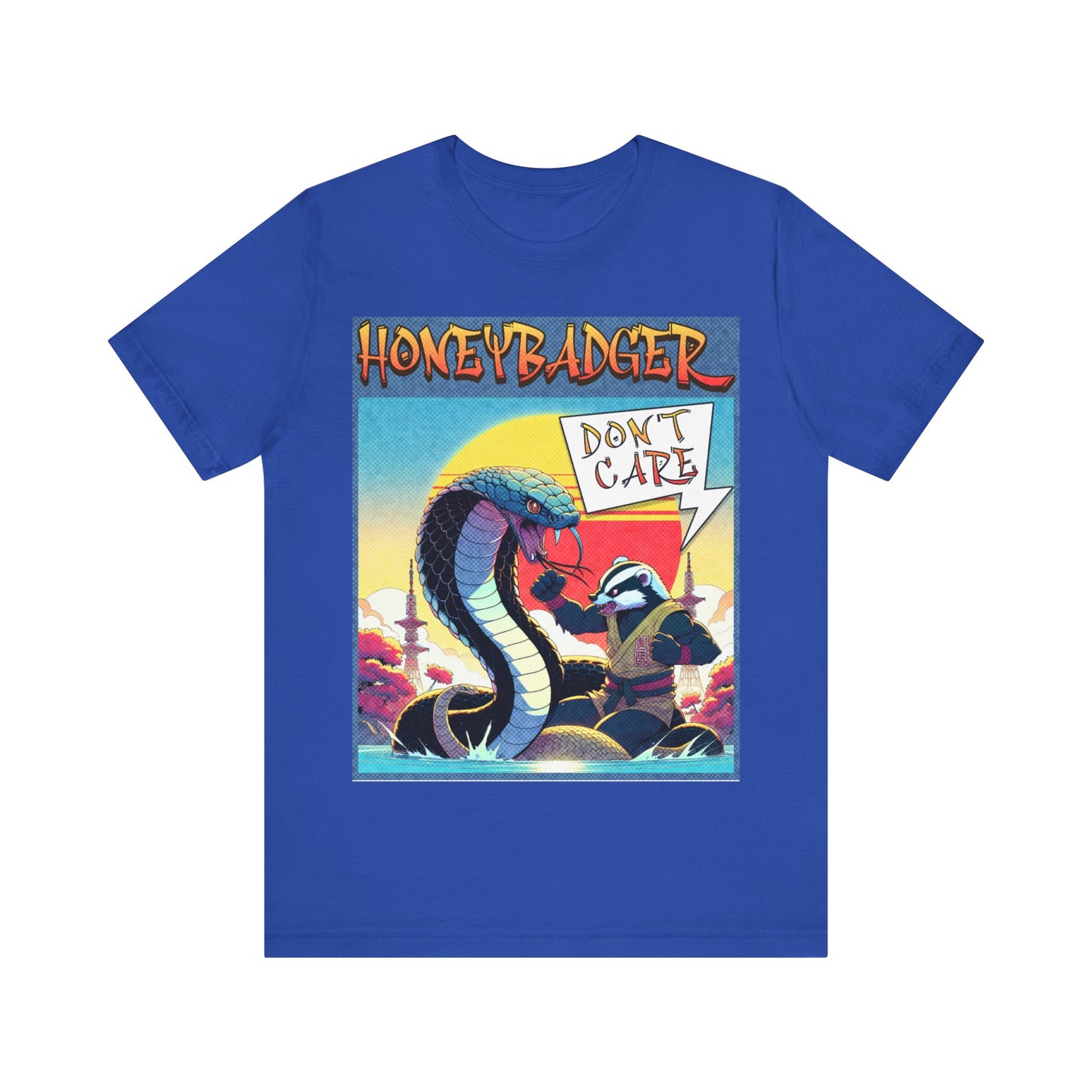 Honey Badger - Unisex Jersey Short Sleeve Tee.
