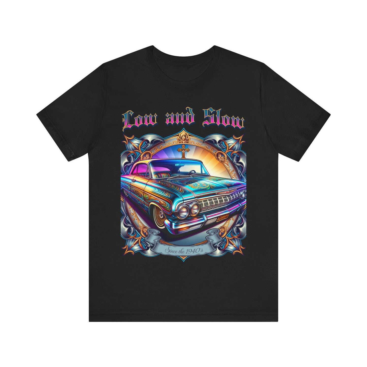 Low and Slow - Unisex Jersey Short Sleeve Tee.