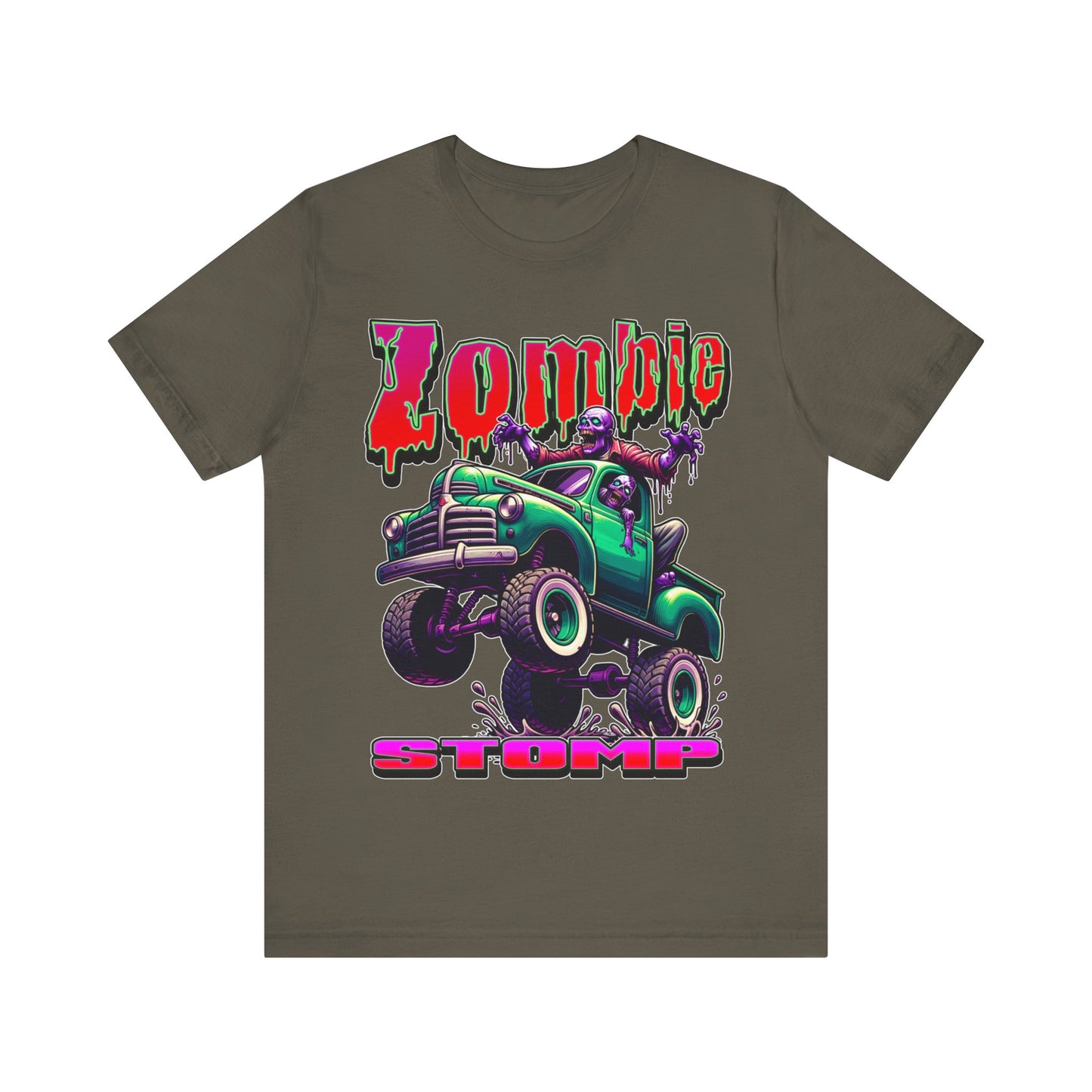 Zombie Stomp - Unisex Jersey Short Sleeve Tee.