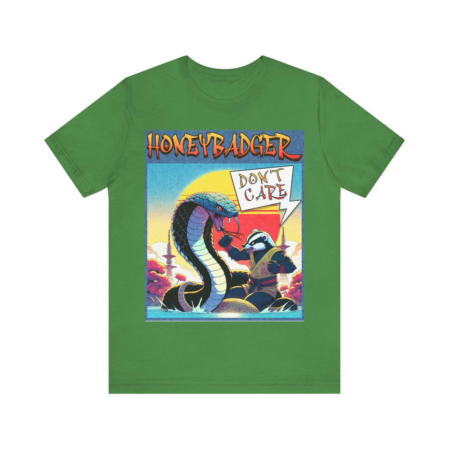 Honey Badger - Unisex Jersey Short Sleeve Tee.