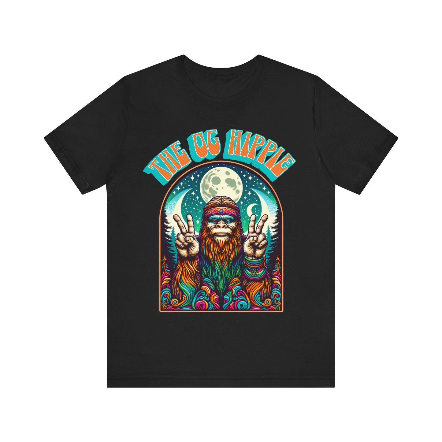 The OG Hippie - Unisex Jersey Short Sleeve Tee.