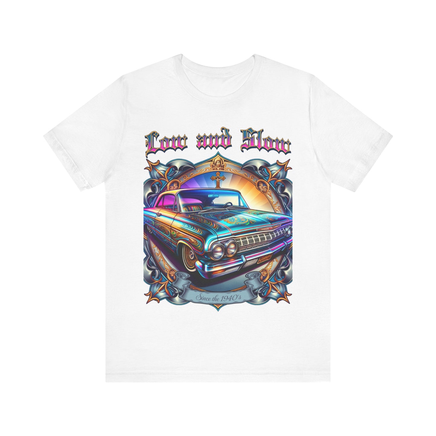Low and Slow - Unisex Jersey Short Sleeve Tee.