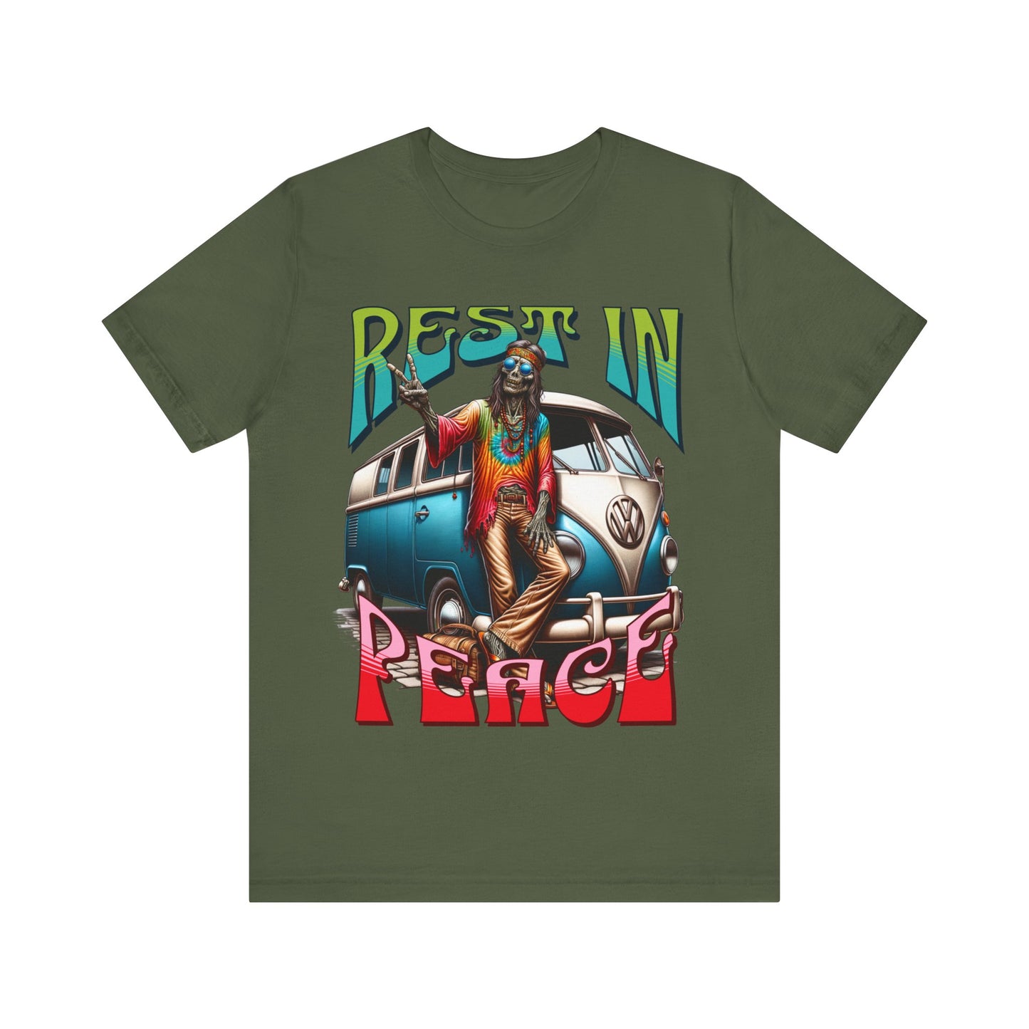 Rest In Peace - Unisex Jersey Short Sleeve Tee.