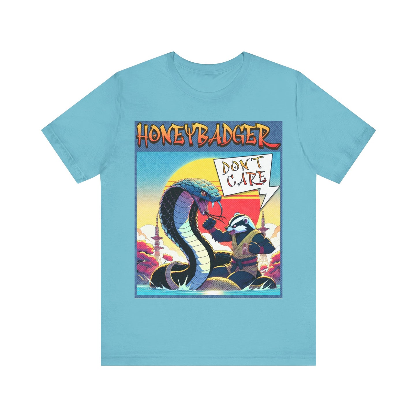 Honey Badger - Unisex Jersey Short Sleeve Tee.