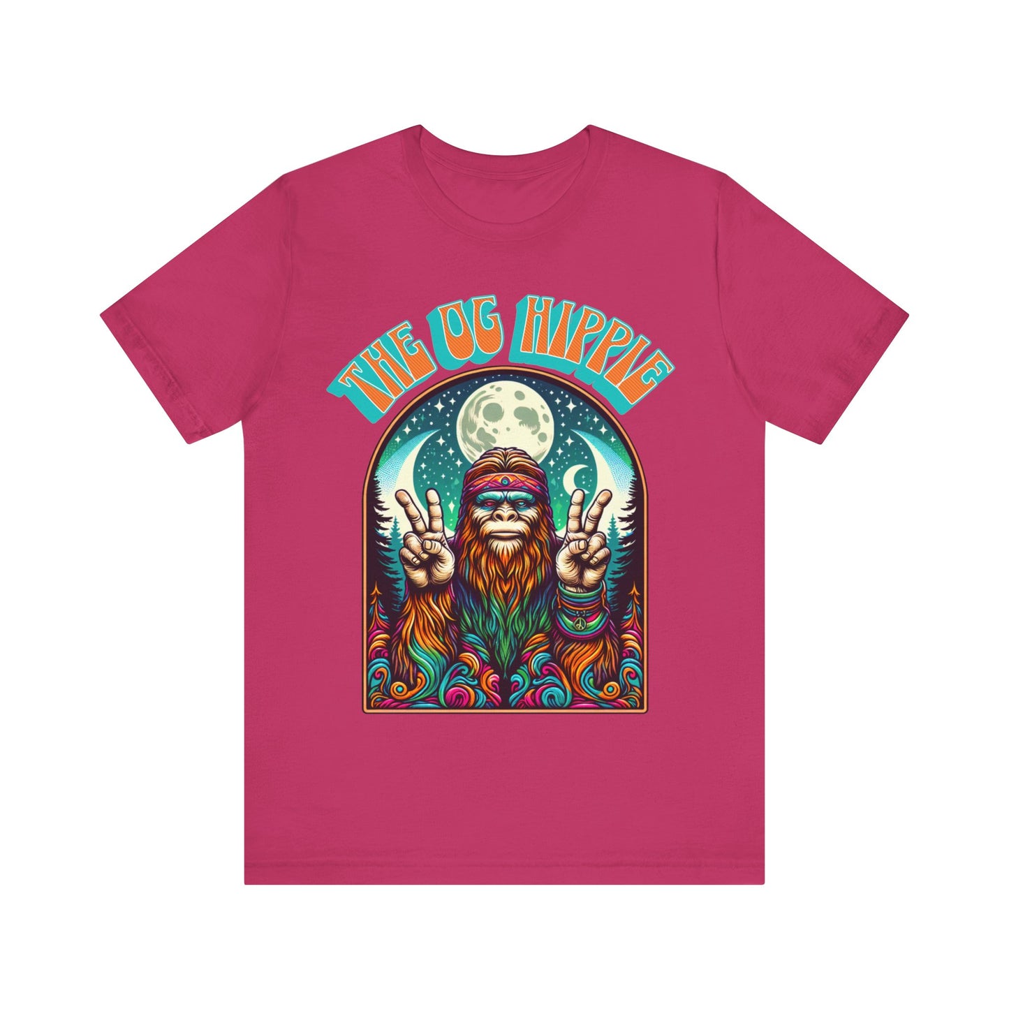 The OG Hippie - Unisex Jersey Short Sleeve Tee.