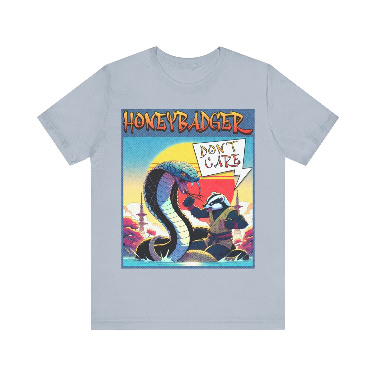 Honey Badger - Unisex Jersey Short Sleeve Tee.