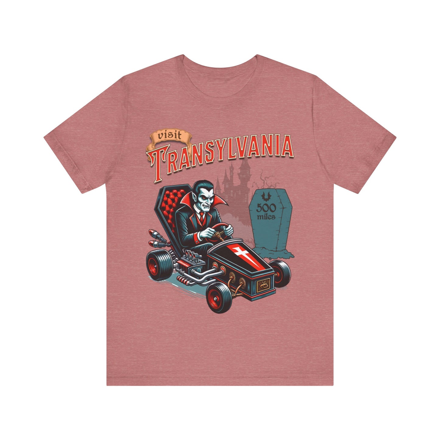 Visit Transylvania - Unisex Jersey Short Sleeve Tee.
