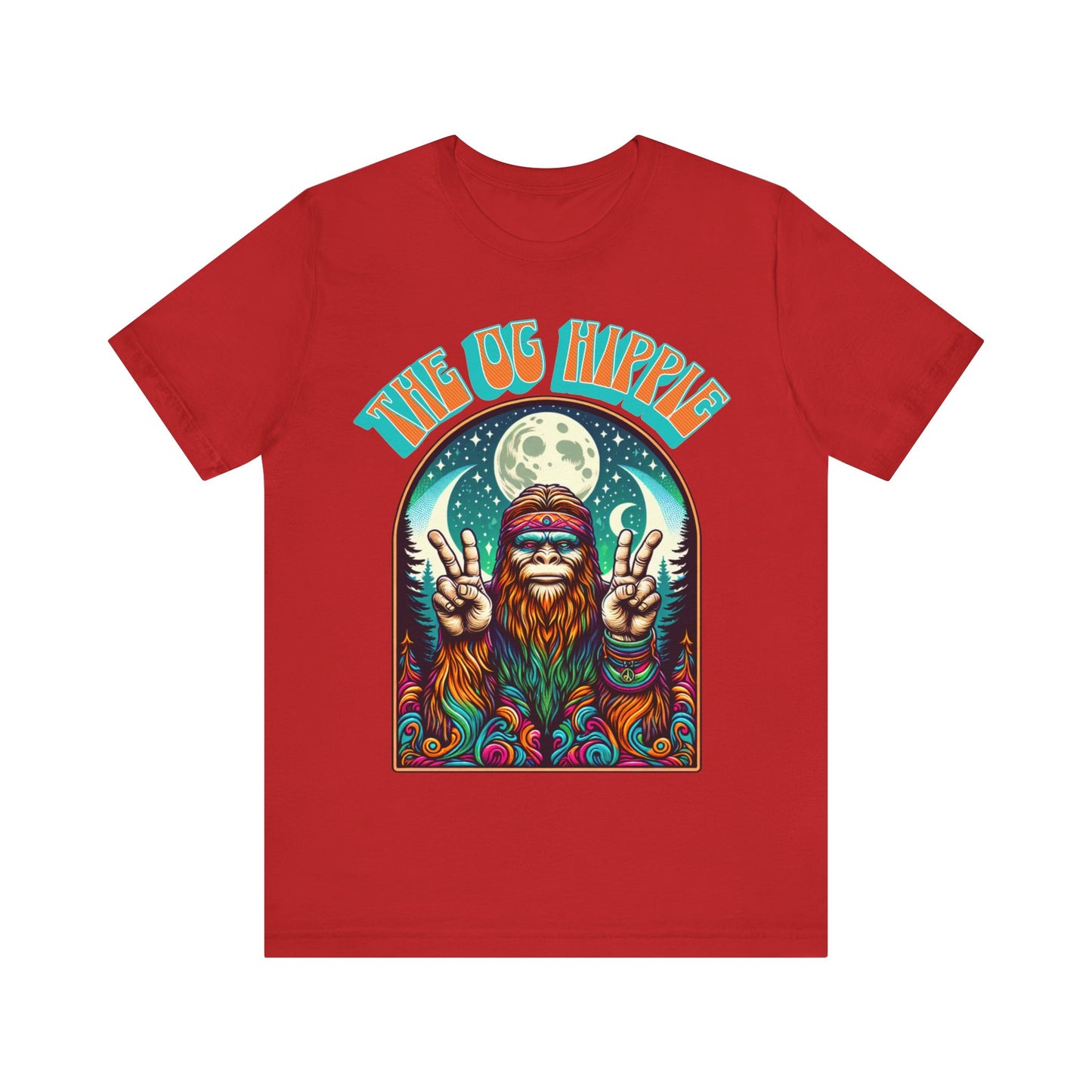 The OG Hippie - Unisex Jersey Short Sleeve Tee.