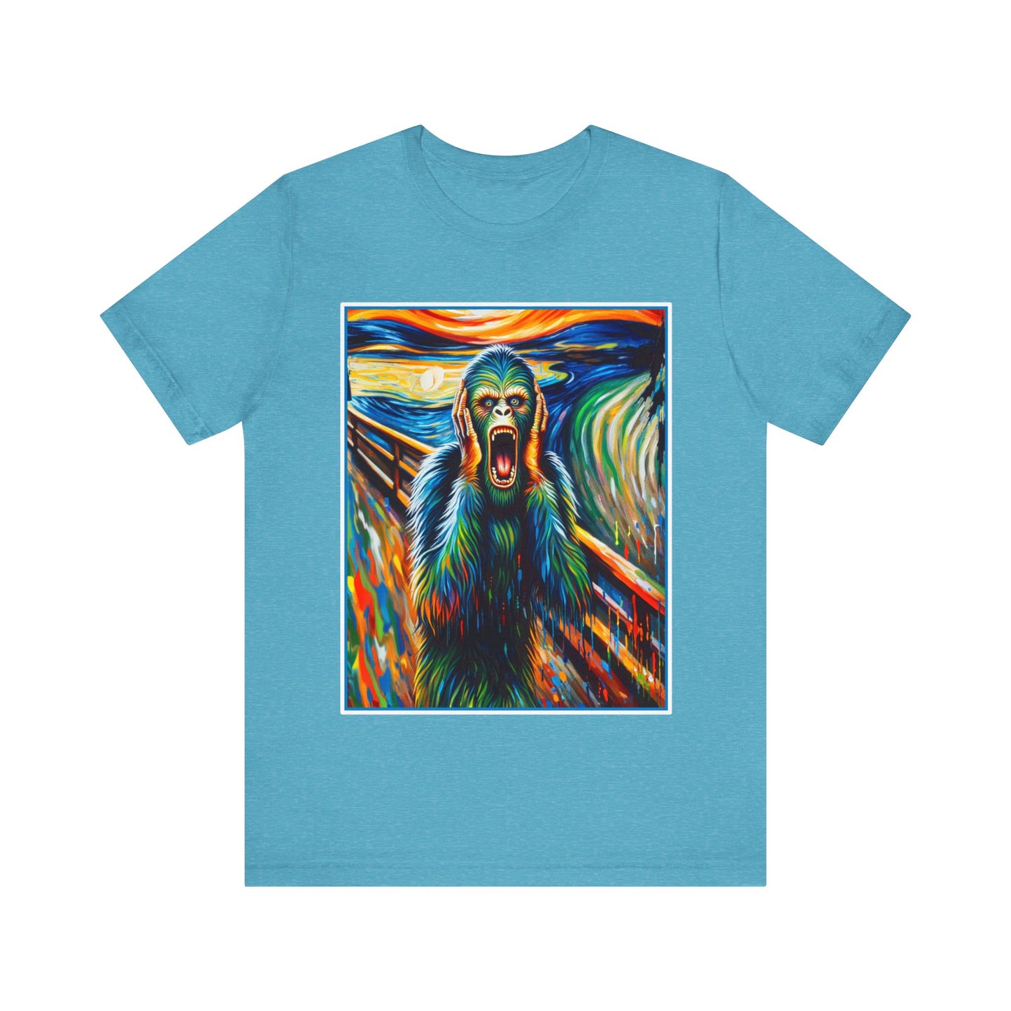 The Screaming Sasquatch - Unisex Jersey Short Sleeve Tee