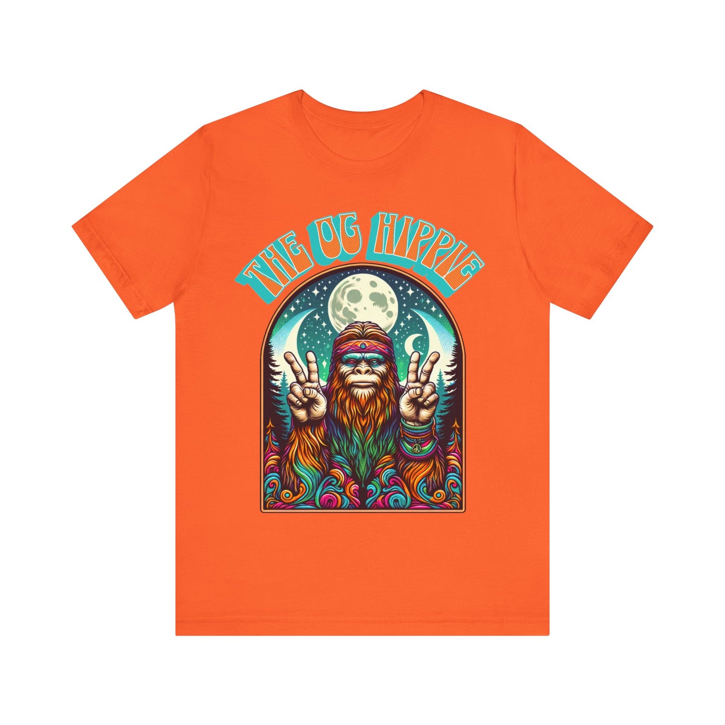 The OG Hippie - Unisex Jersey Short Sleeve Tee.