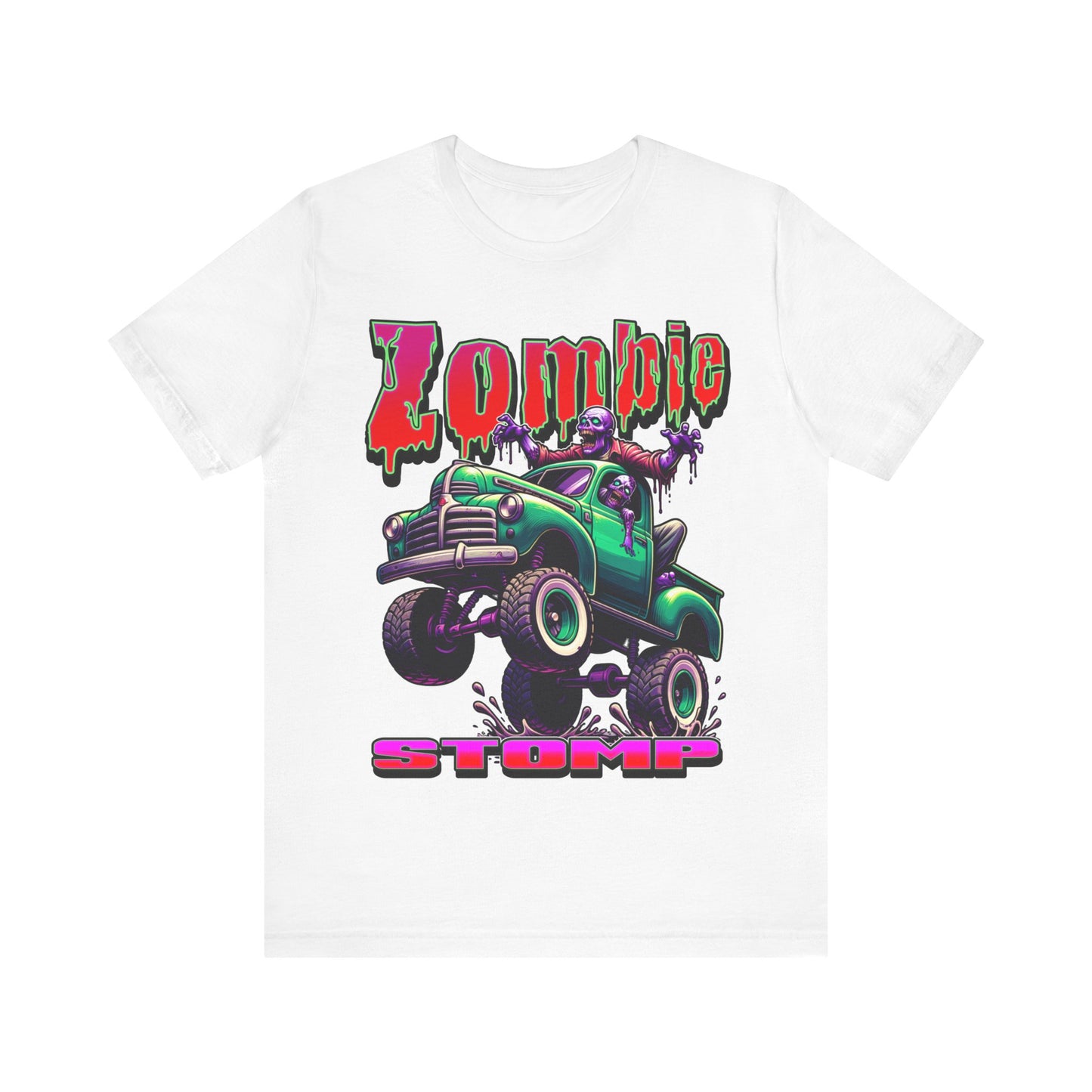 Zombie Stomp - Unisex Jersey Short Sleeve Tee.