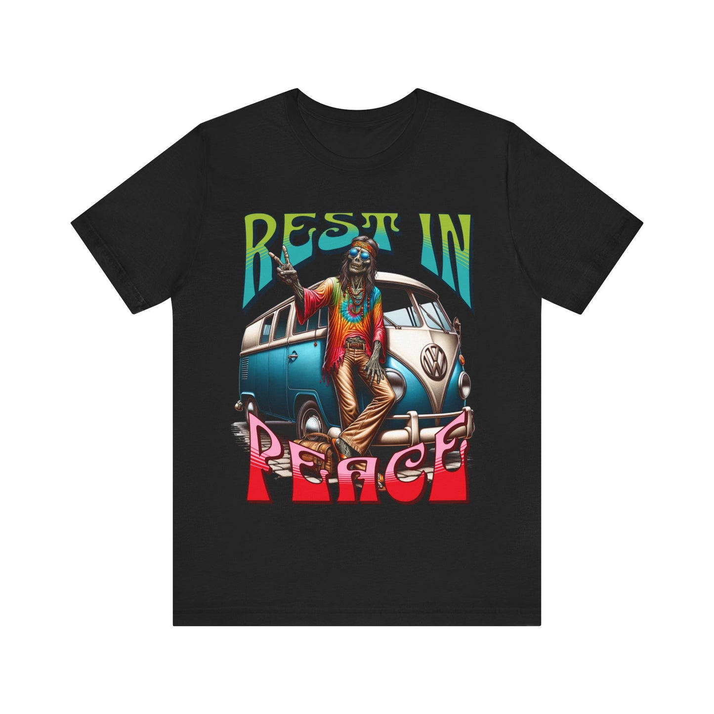 Rest In Peace - Unisex Jersey Short Sleeve Tee.
