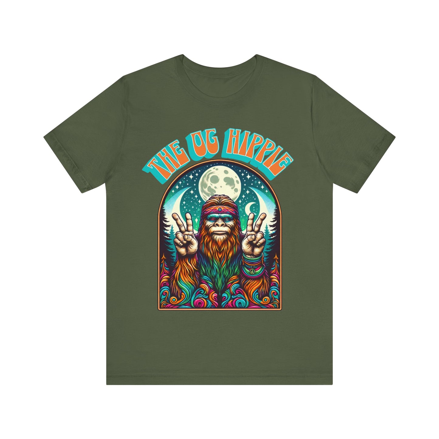 The OG Hippie - Unisex Jersey Short Sleeve Tee.