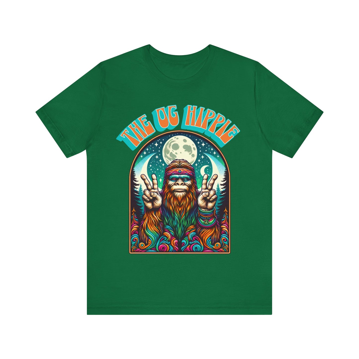 The OG Hippie - Unisex Jersey Short Sleeve Tee.