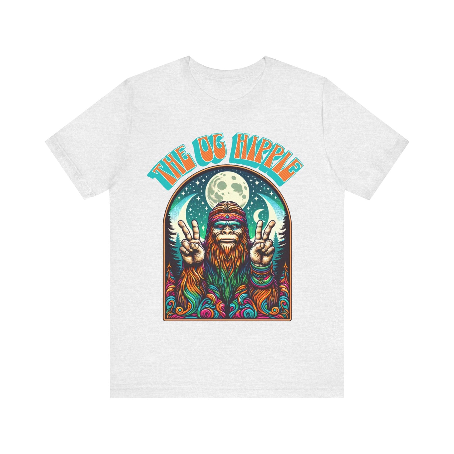 The OG Hippie - Unisex Jersey Short Sleeve Tee.