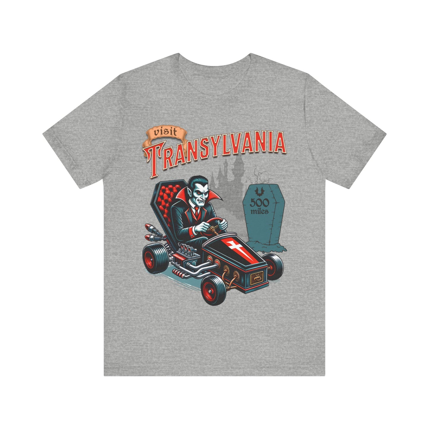 Visit Transylvania - Unisex Jersey Short Sleeve Tee.