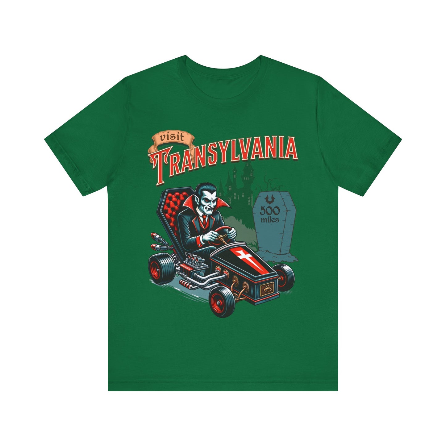 Visit Transylvania - Unisex Jersey Short Sleeve Tee.