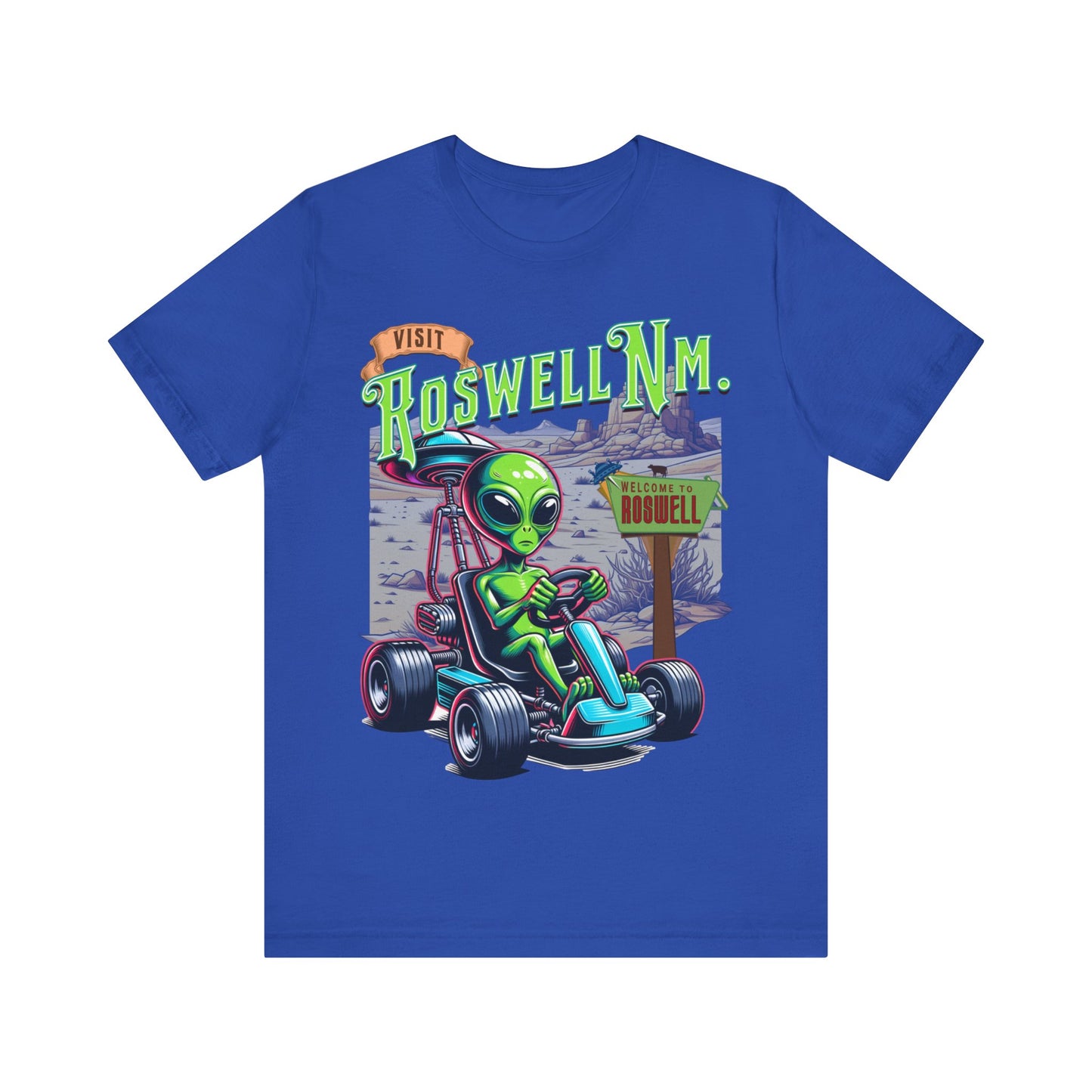 Visit Roswell New Mexico - Unisex Jersey Short Sleeve Tee.
