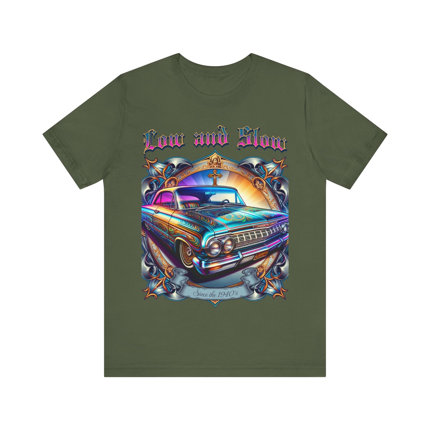 Low and Slow - Unisex Jersey Short Sleeve Tee.