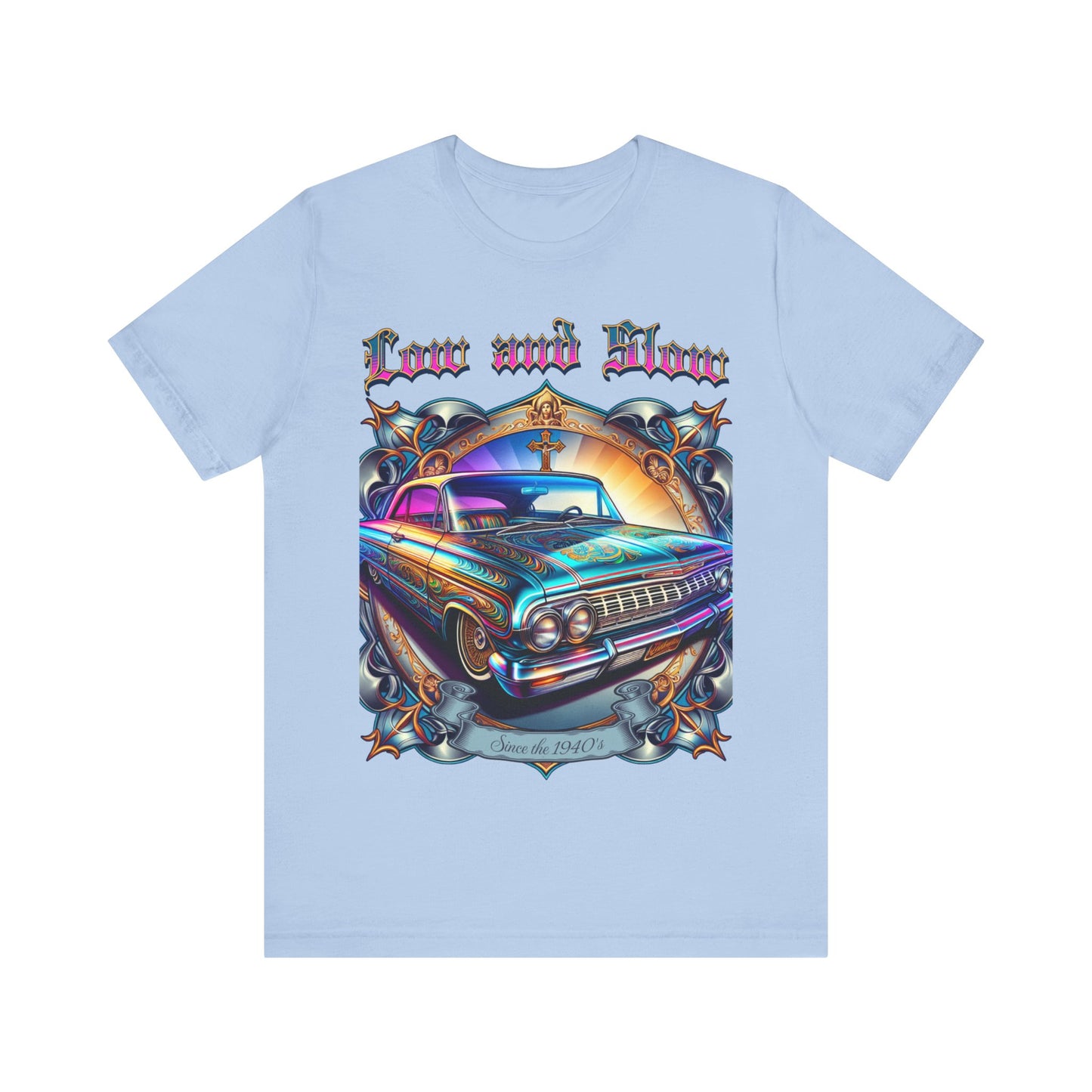 Low and Slow - Unisex Jersey Short Sleeve Tee.