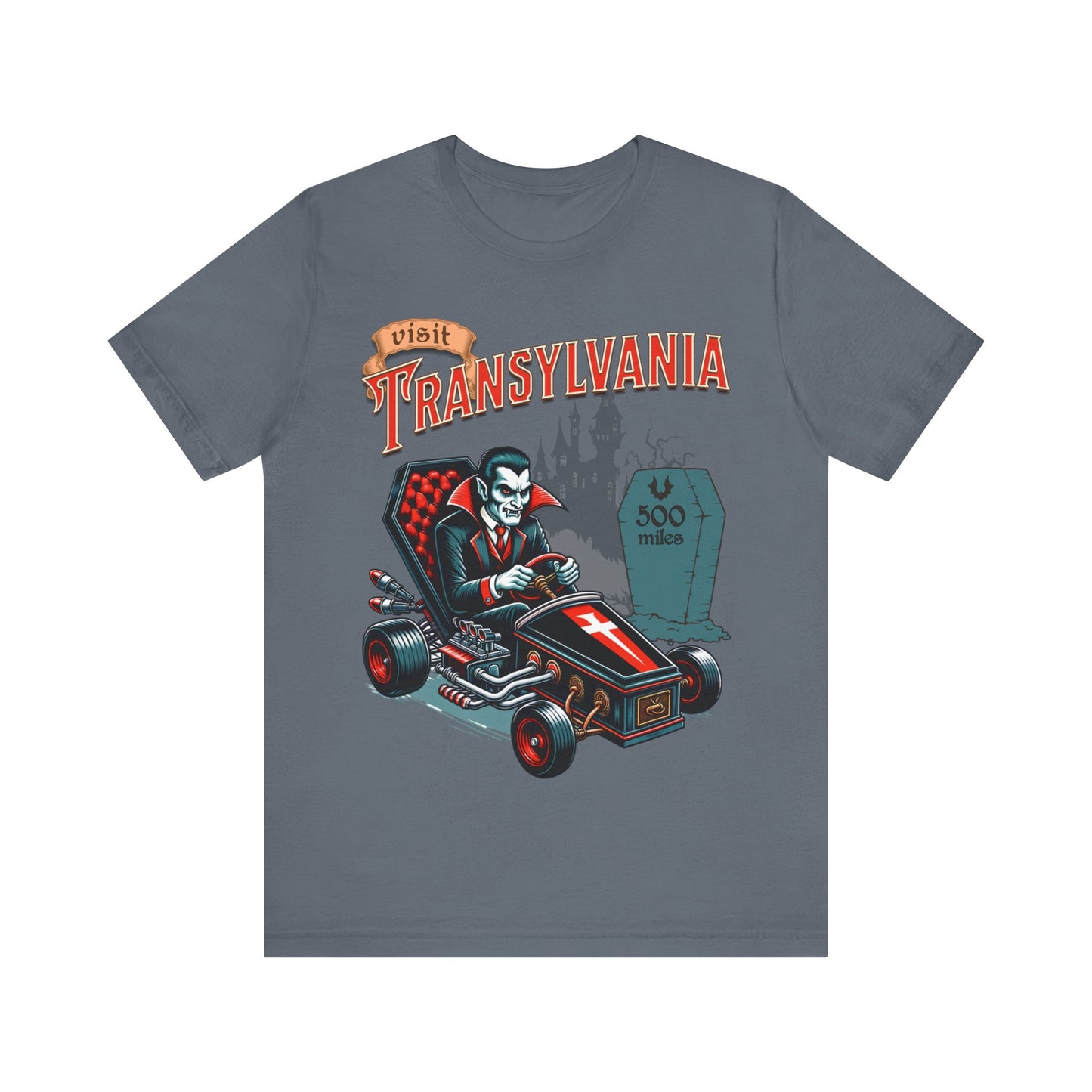 Visit Transylvania - Unisex Jersey Short Sleeve Tee.
