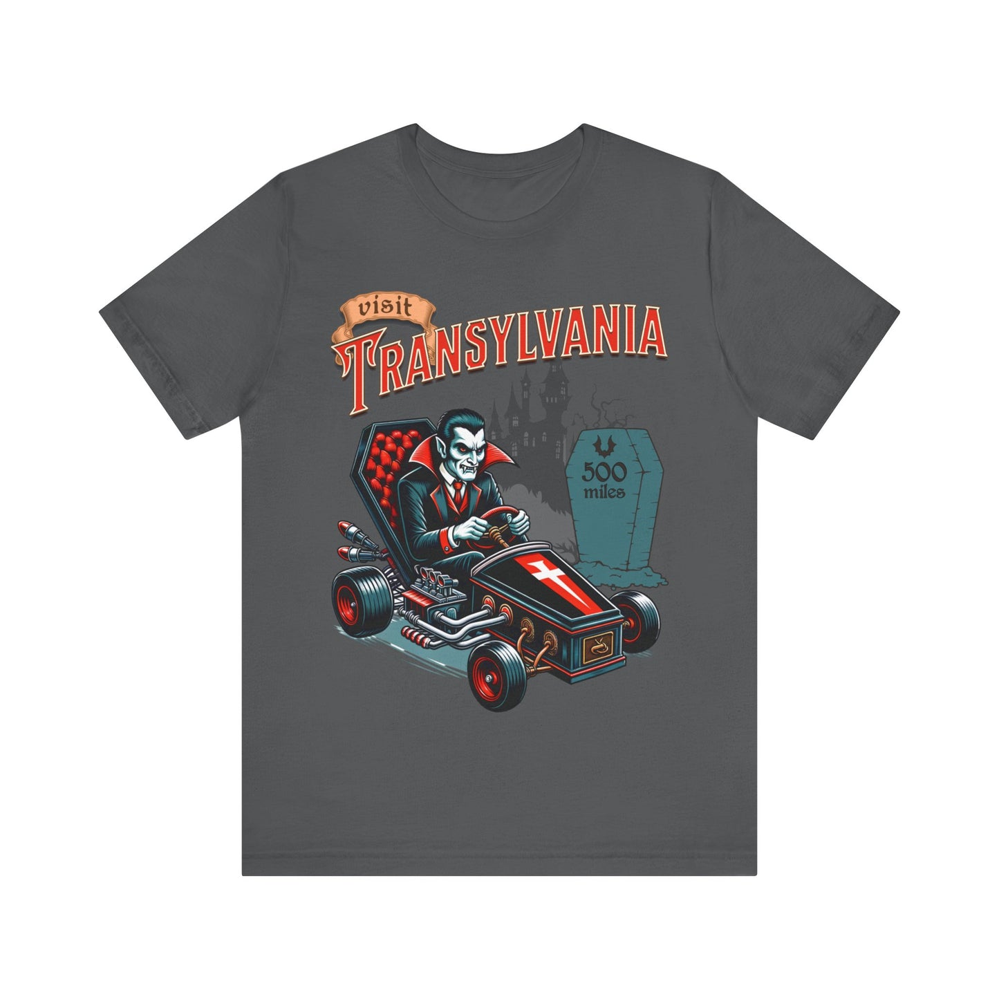 Visit Transylvania - Unisex Jersey Short Sleeve Tee.