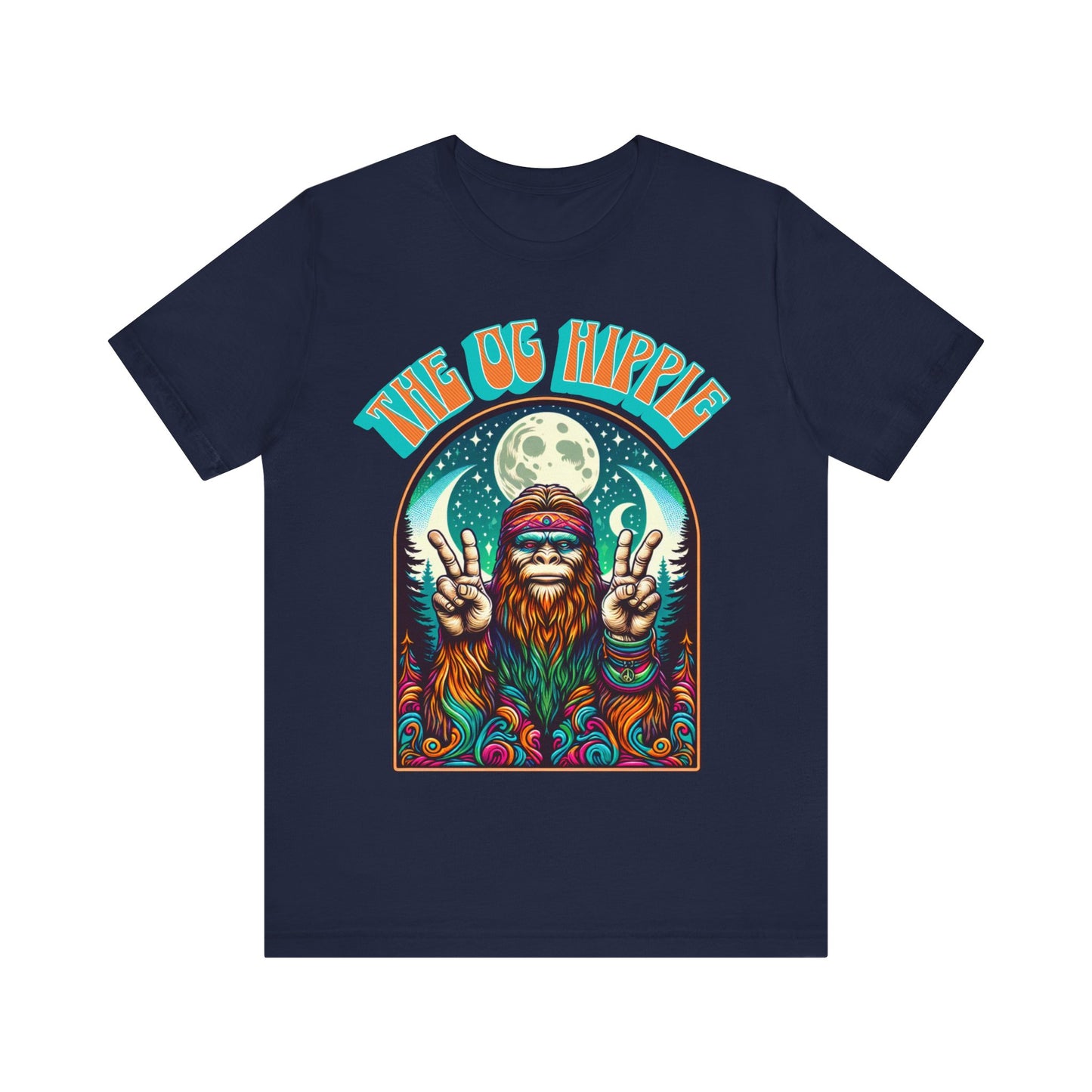 The OG Hippie - Unisex Jersey Short Sleeve Tee.