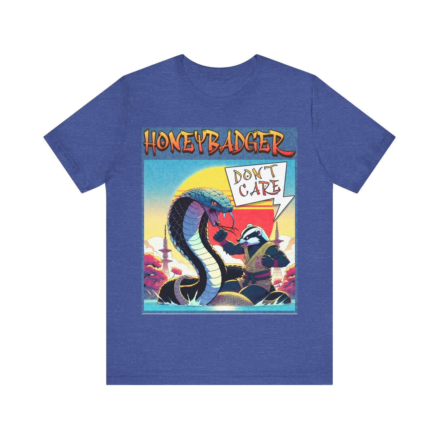 Honey Badger - Unisex Jersey Short Sleeve Tee.