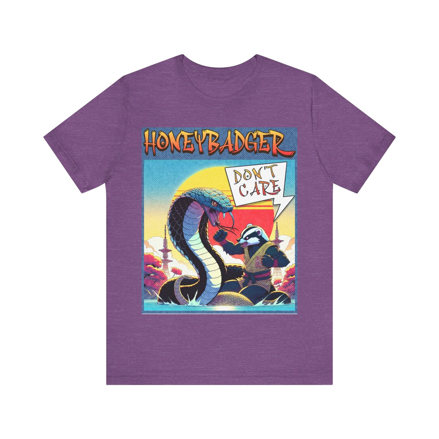 Honey Badger - Unisex Jersey Short Sleeve Tee.