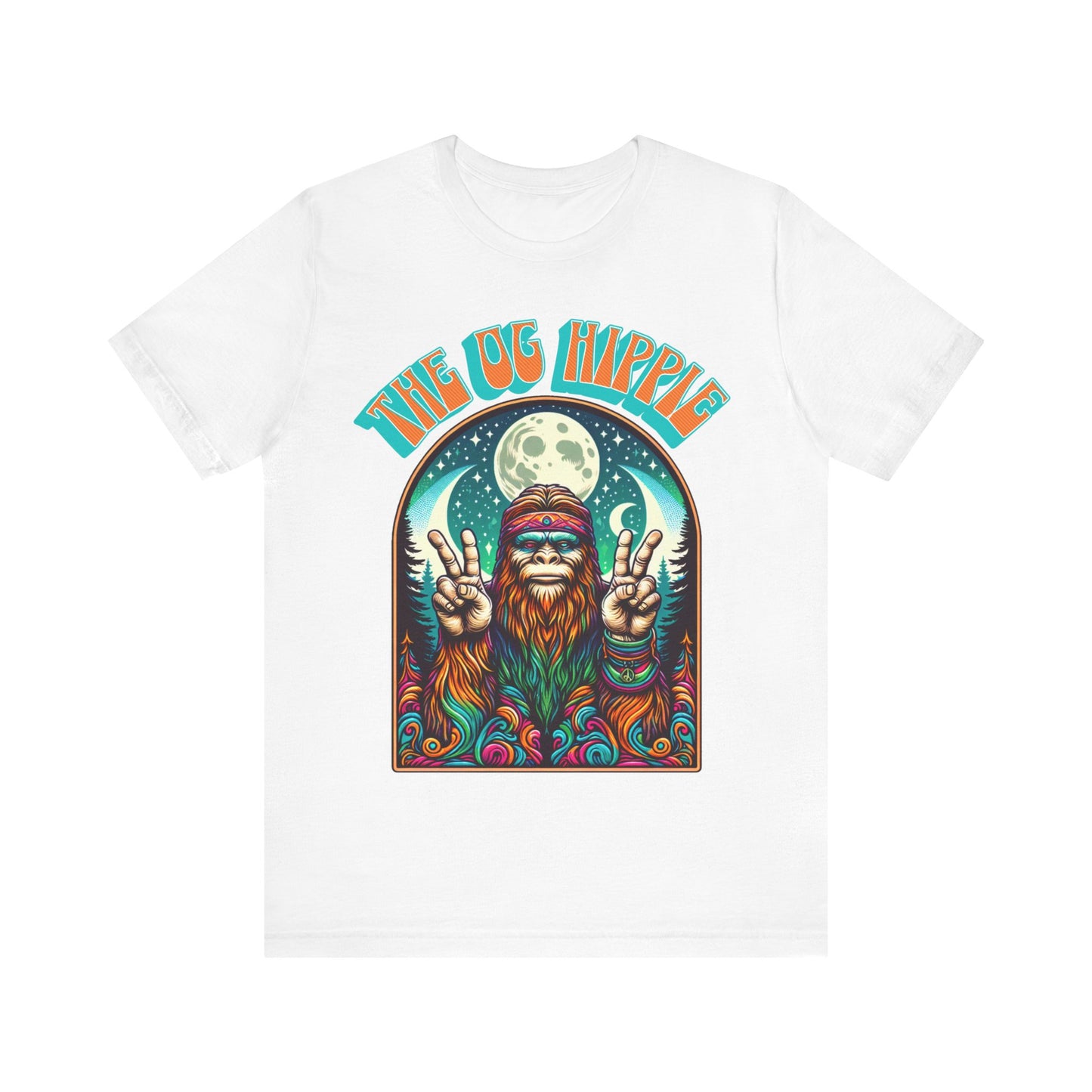The OG Hippie - Unisex Jersey Short Sleeve Tee.