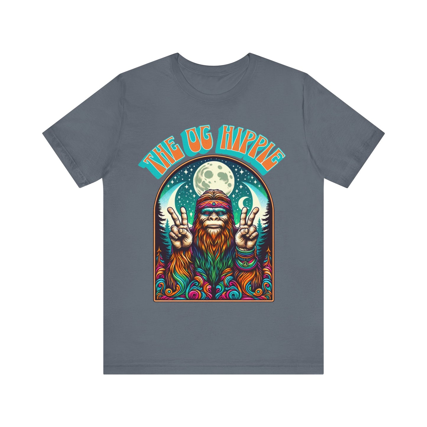The OG Hippie - Unisex Jersey Short Sleeve Tee.