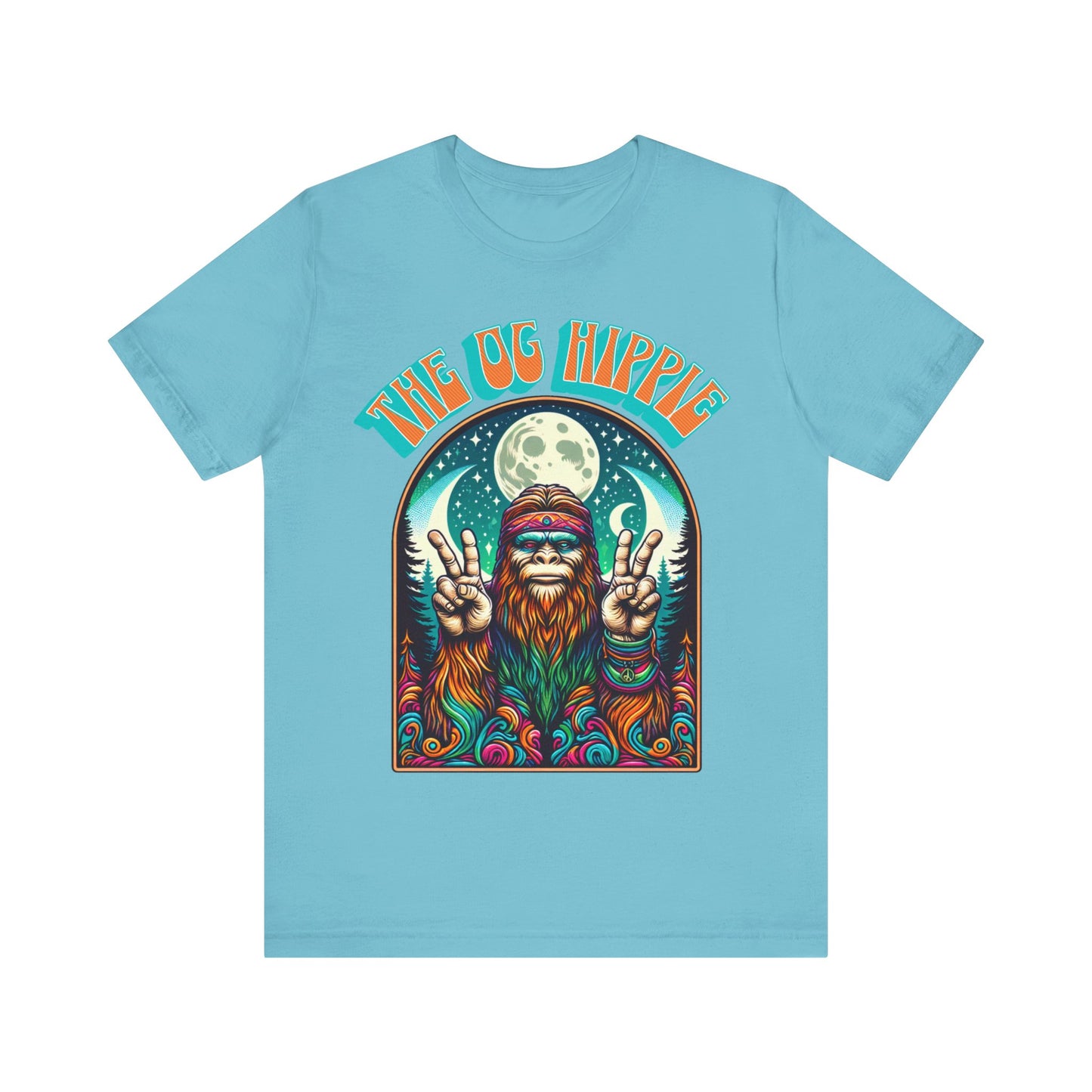 The OG Hippie - Unisex Jersey Short Sleeve Tee.
