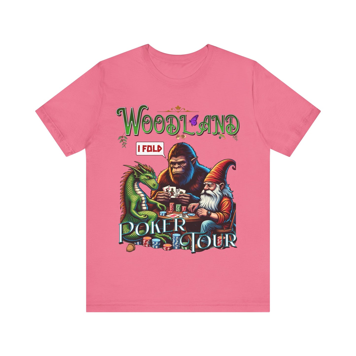 Woodland Poker Tour - Unisex Jersey Short Sleeve Tee.