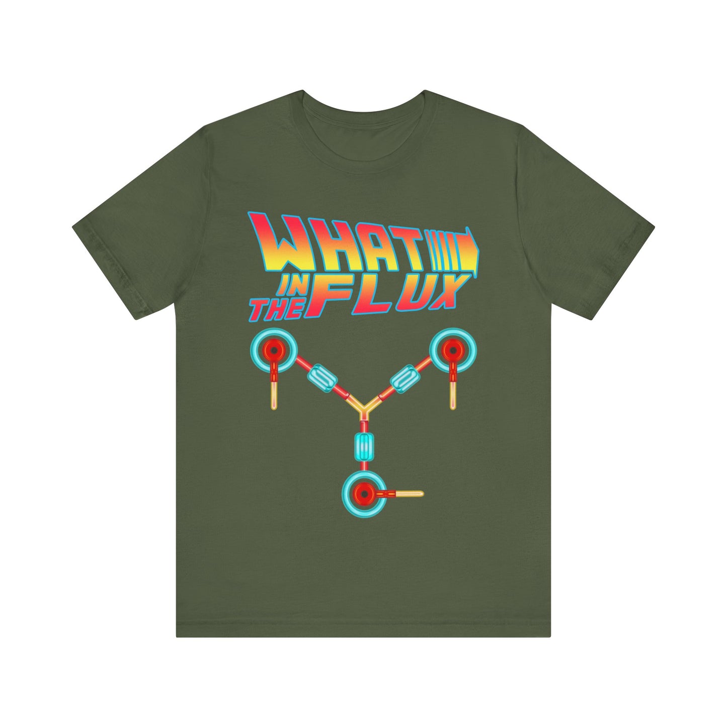 What in the Flux - Unisex Jersey Short Sleeve Tee.