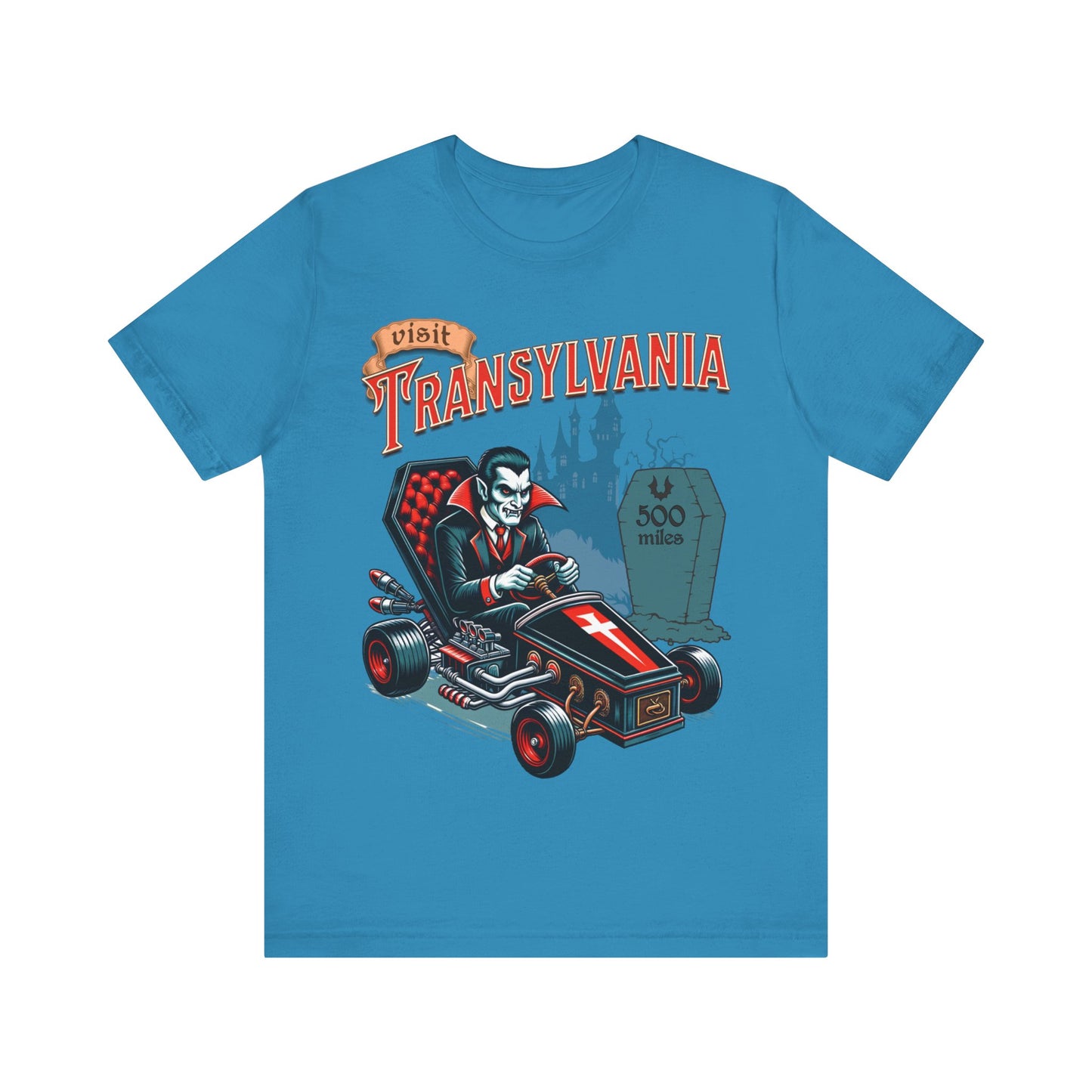 Visit Transylvania - Unisex Jersey Short Sleeve Tee.