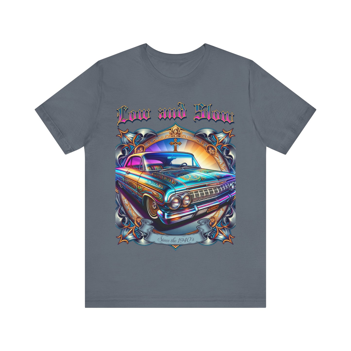 Low and Slow - Unisex Jersey Short Sleeve Tee.