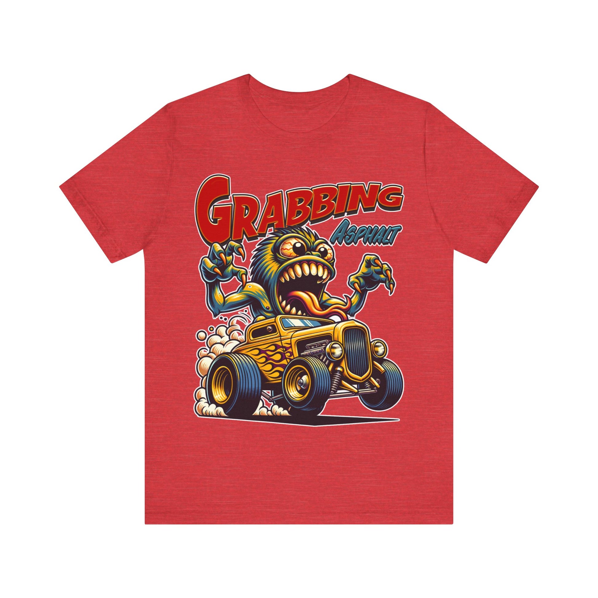 Grabbing Asphalt - Unisex Jersey Short Sleeve Tee.