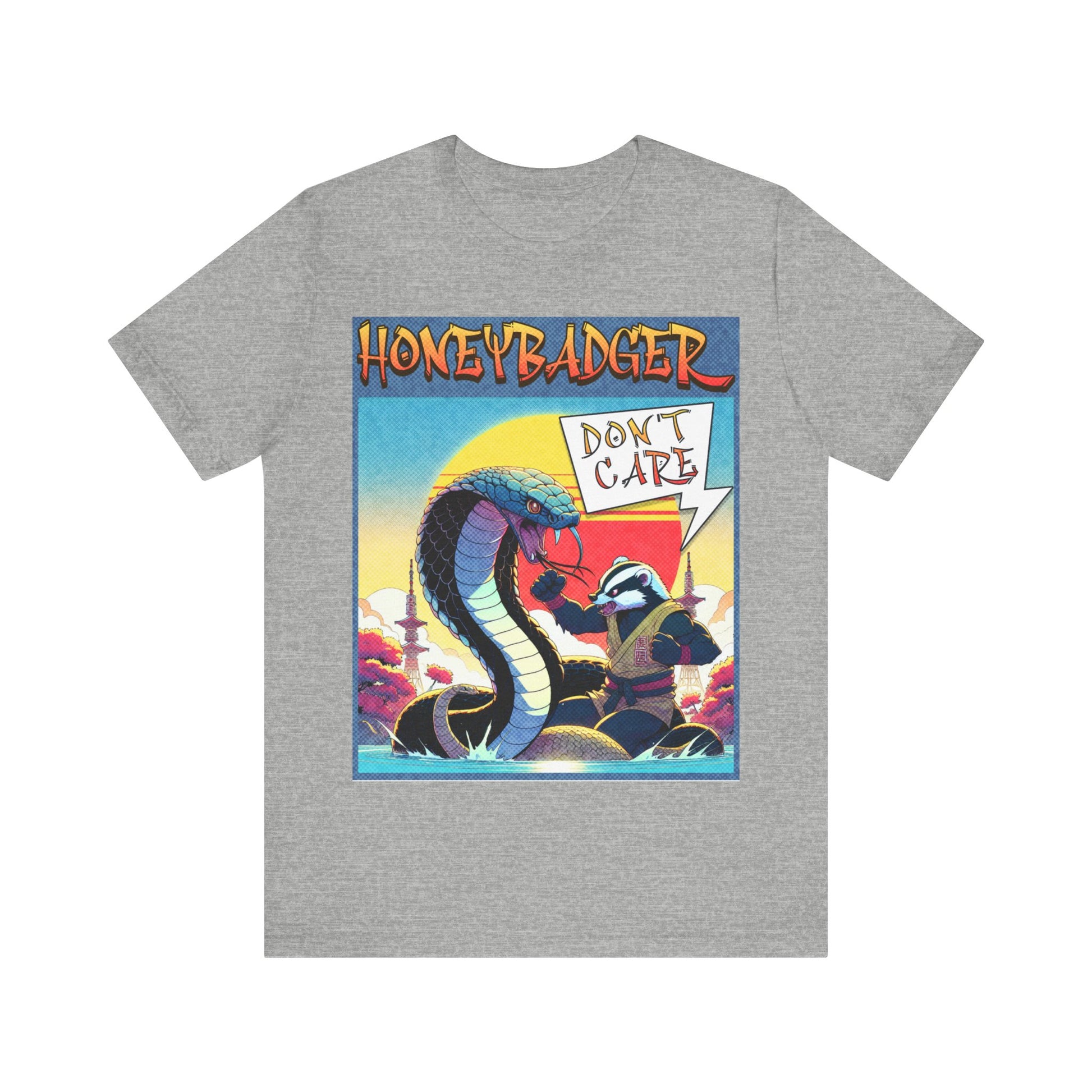 Honey Badger - Unisex Jersey Short Sleeve Tee.