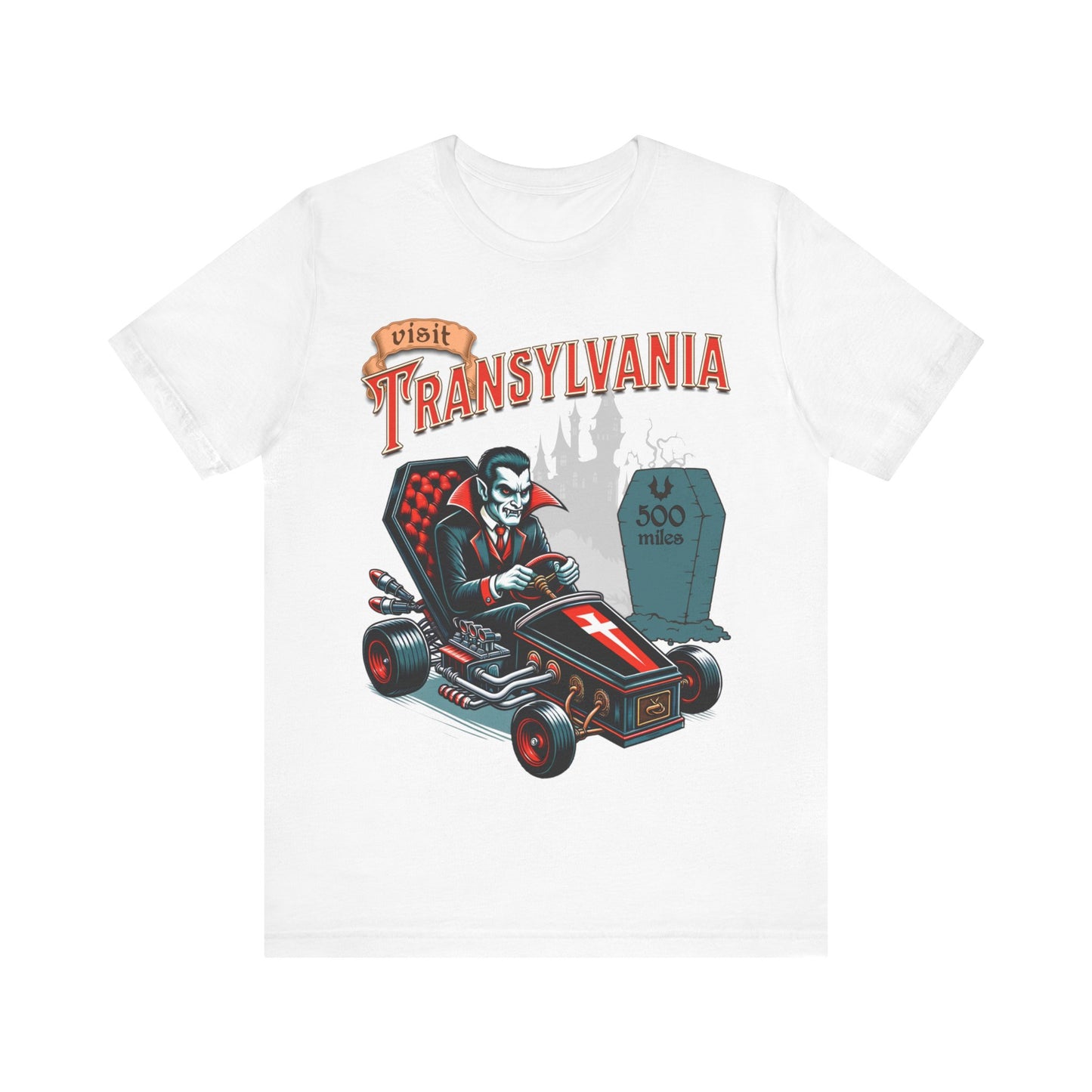 Visit Transylvania - Unisex Jersey Short Sleeve Tee.