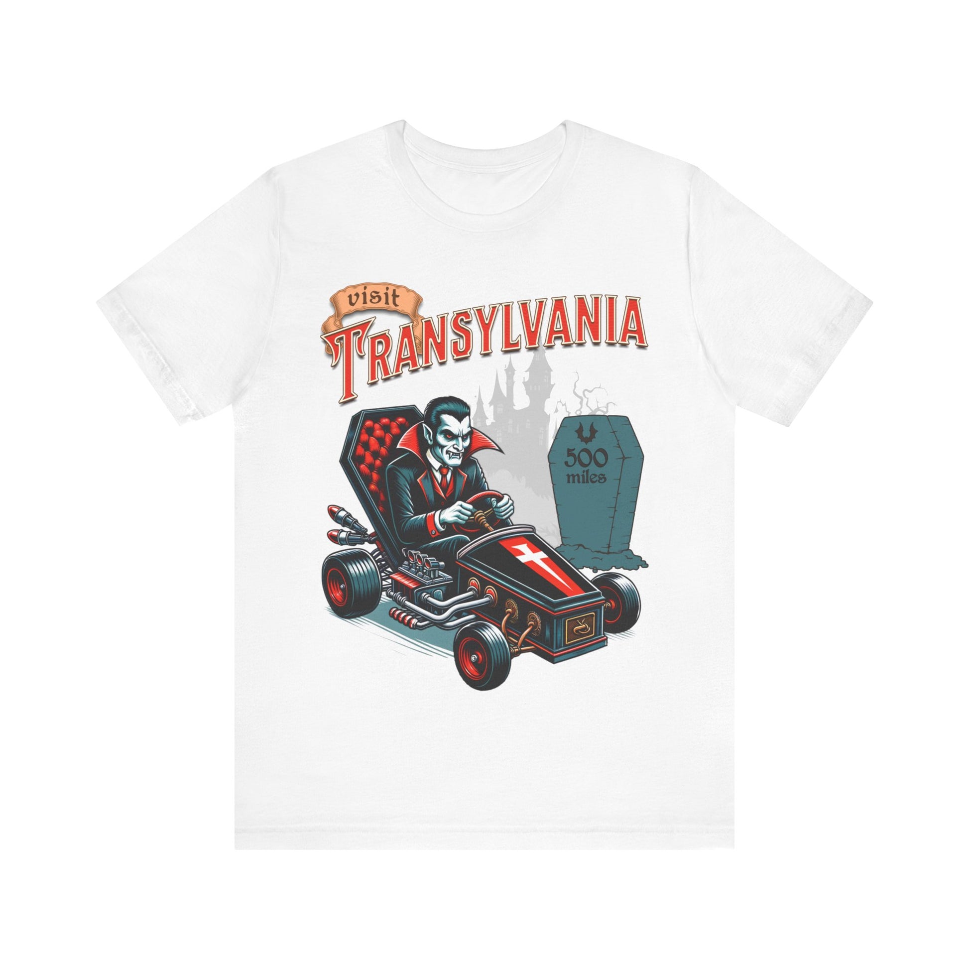Visit Transylvania - Unisex Jersey Short Sleeve Tee.