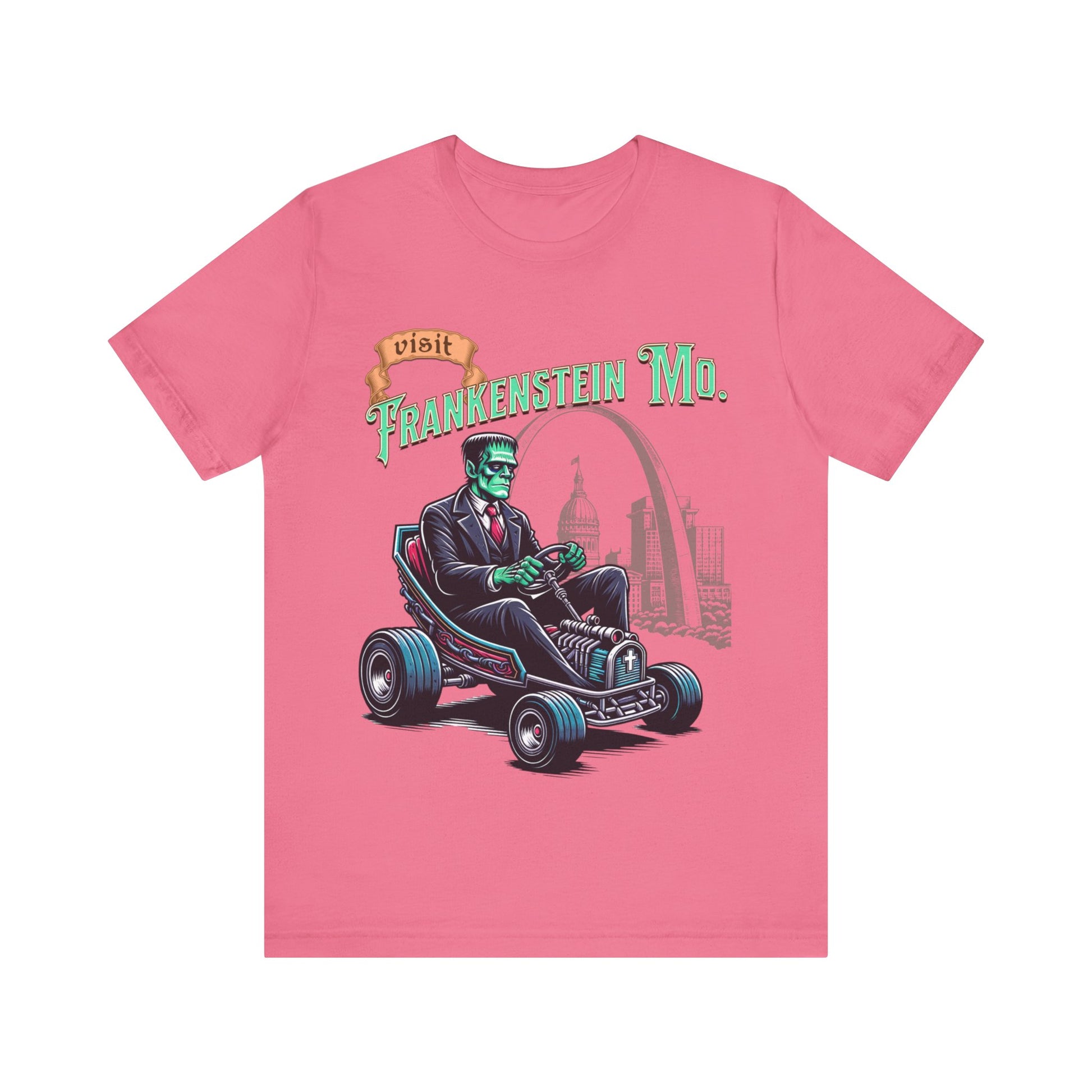Visit Frankenstein Missouri - Unisex Jersey Short Sleeve Tee.