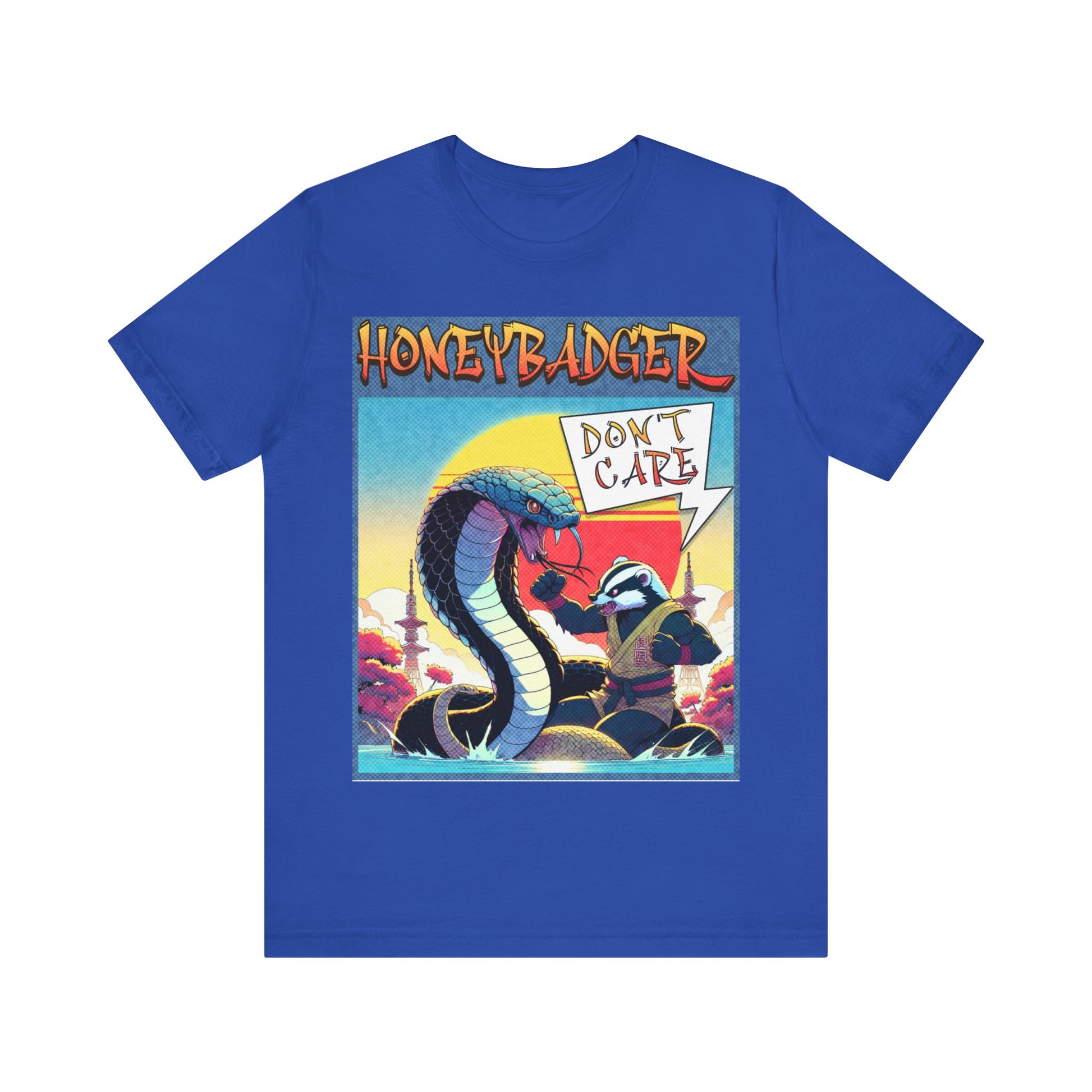 Honey Badger - Unisex Jersey Short Sleeve Tee.