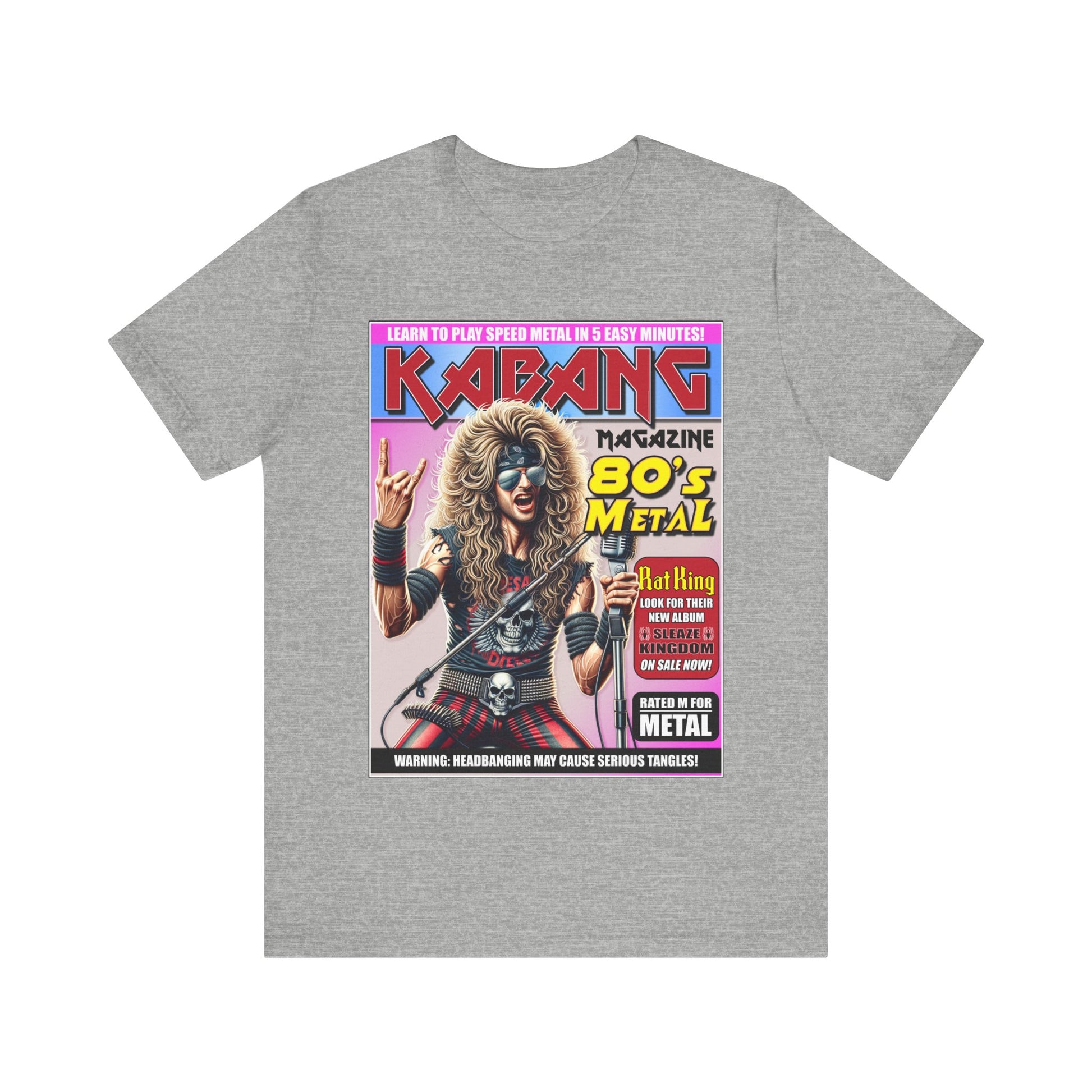 Kabang Metal Magazine - Unisex Jersey Short Sleeve Tee.