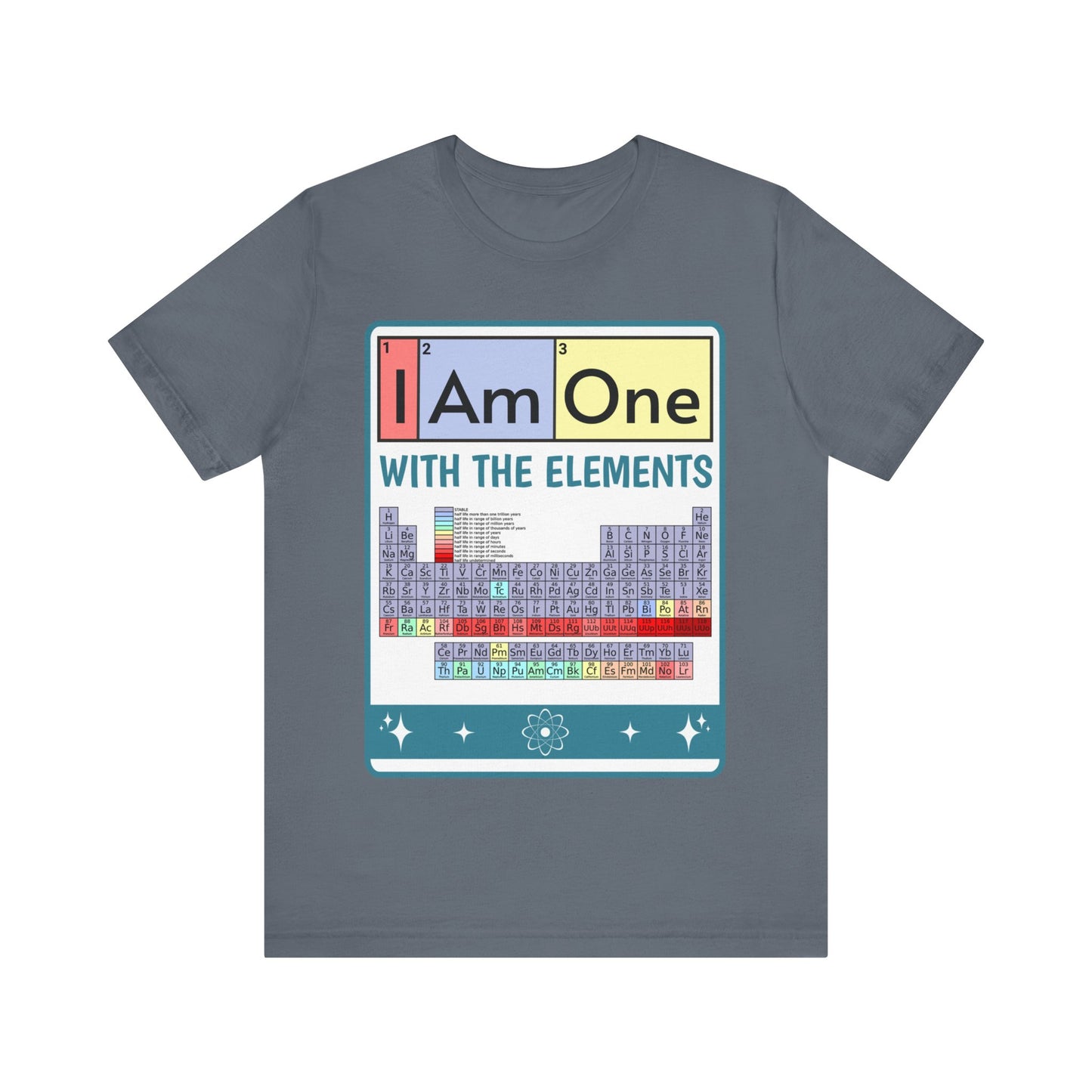 I Am One with the Elements - Unisex Jersey Short Sleeve Tee.