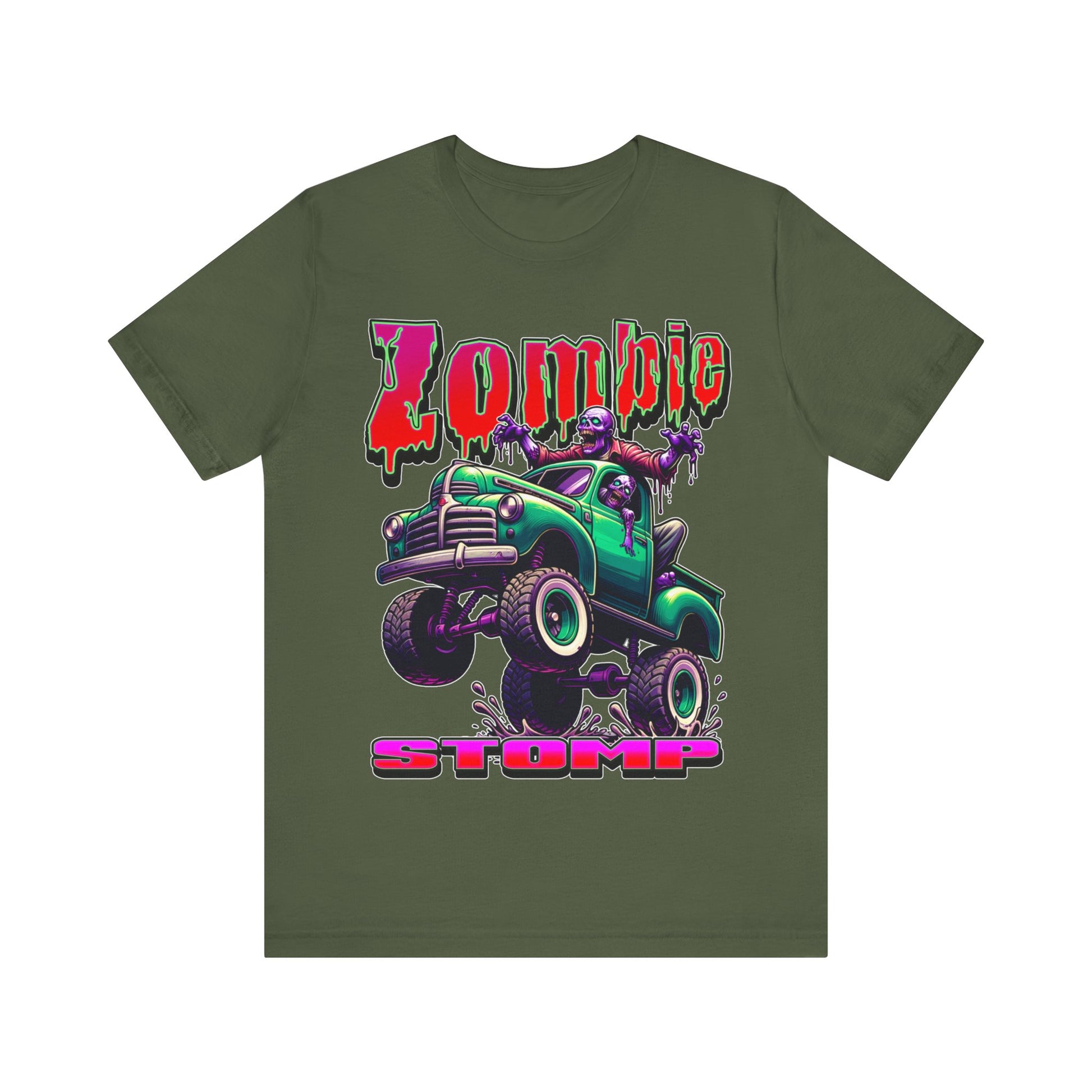 Zombie Stomp - Unisex Jersey Short Sleeve Tee.