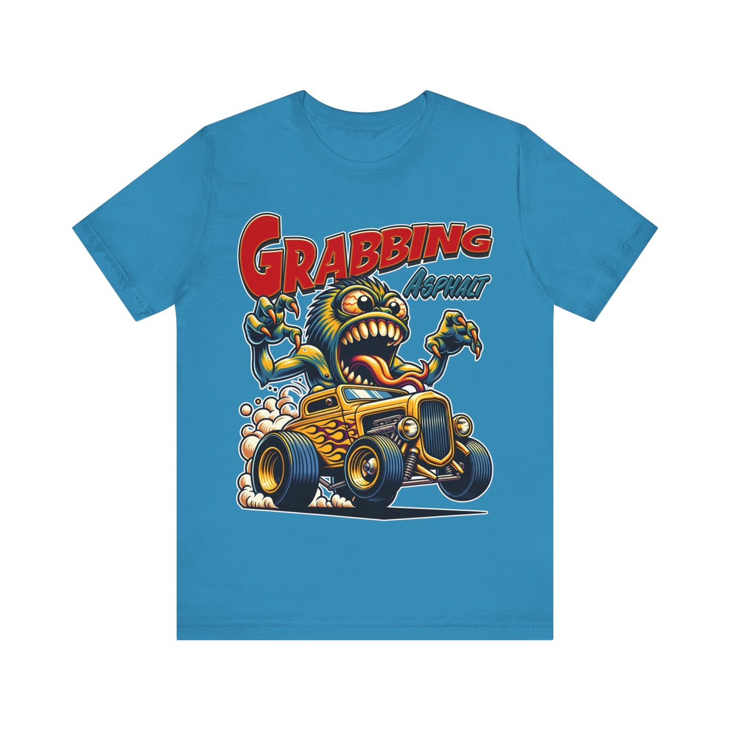 Grabbing Asphalt - Unisex Jersey Short Sleeve Tee.