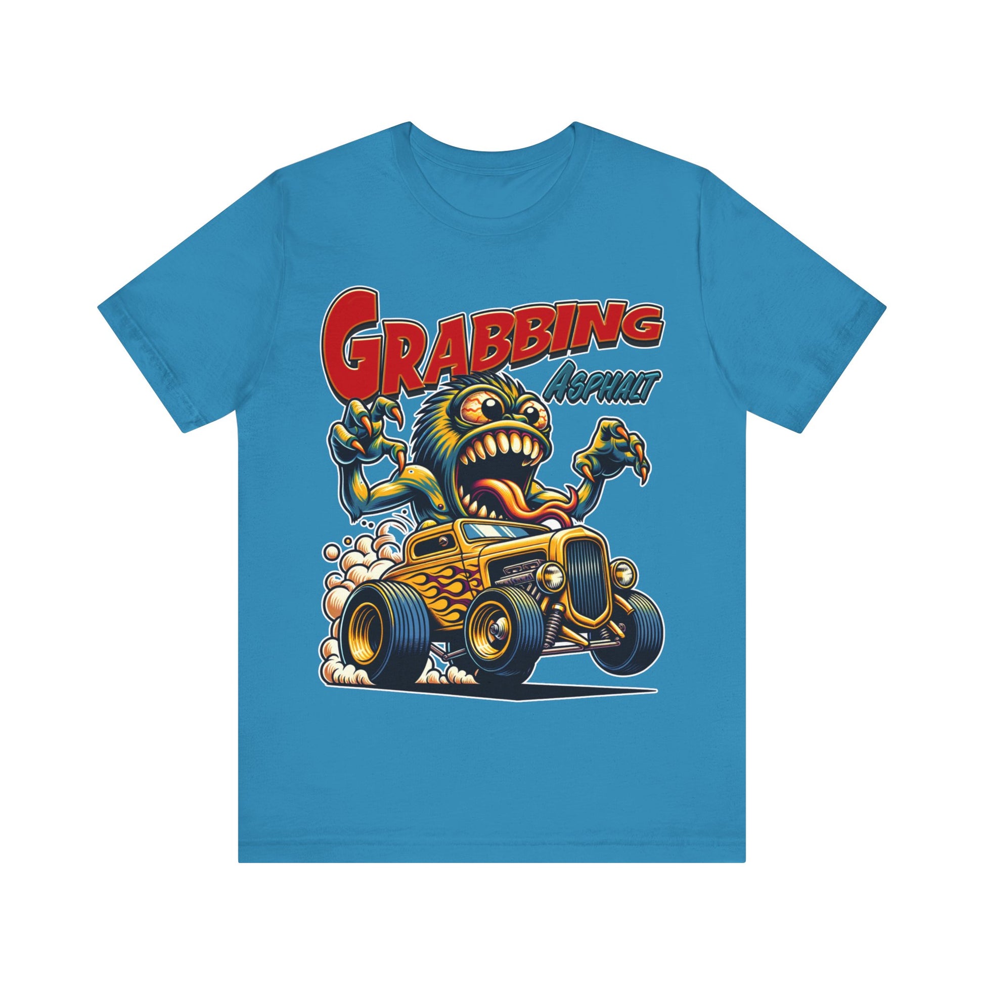 Grabbing Asphalt - Unisex Jersey Short Sleeve Tee.