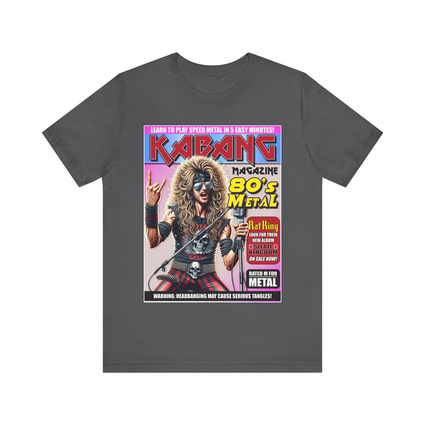 Kabang Metal Magazine - Unisex Jersey Short Sleeve Tee.