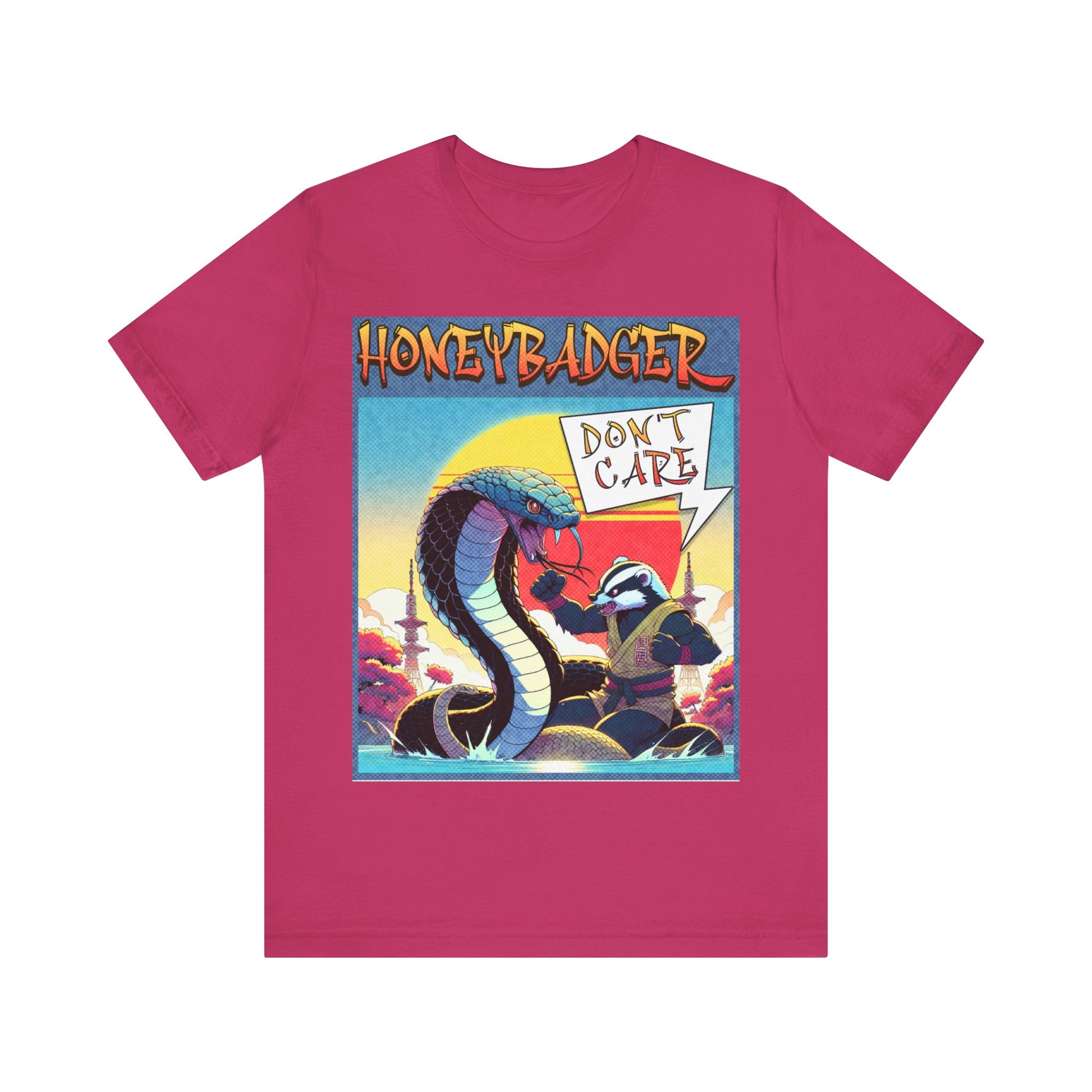 Honey Badger - Unisex Jersey Short Sleeve Tee.
