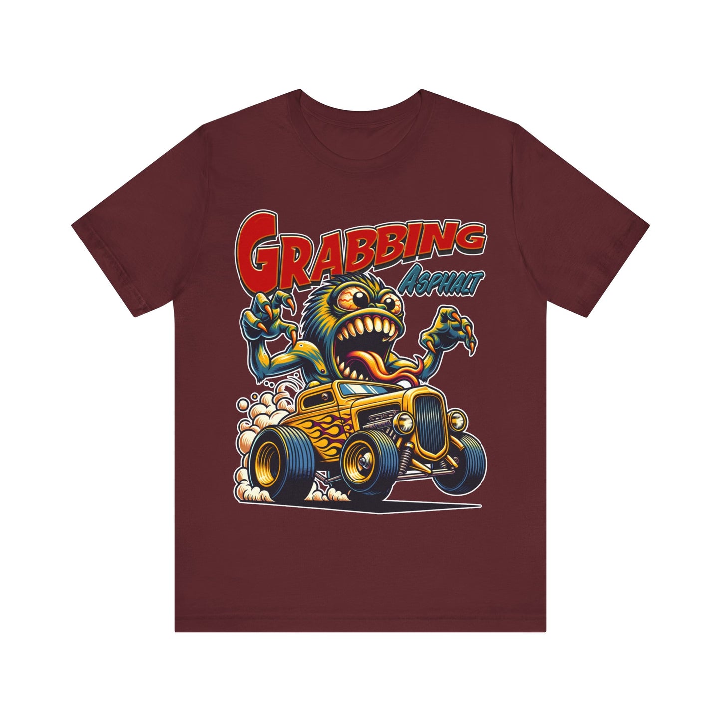 Grabbing Asphalt - Unisex Jersey Short Sleeve Tee.